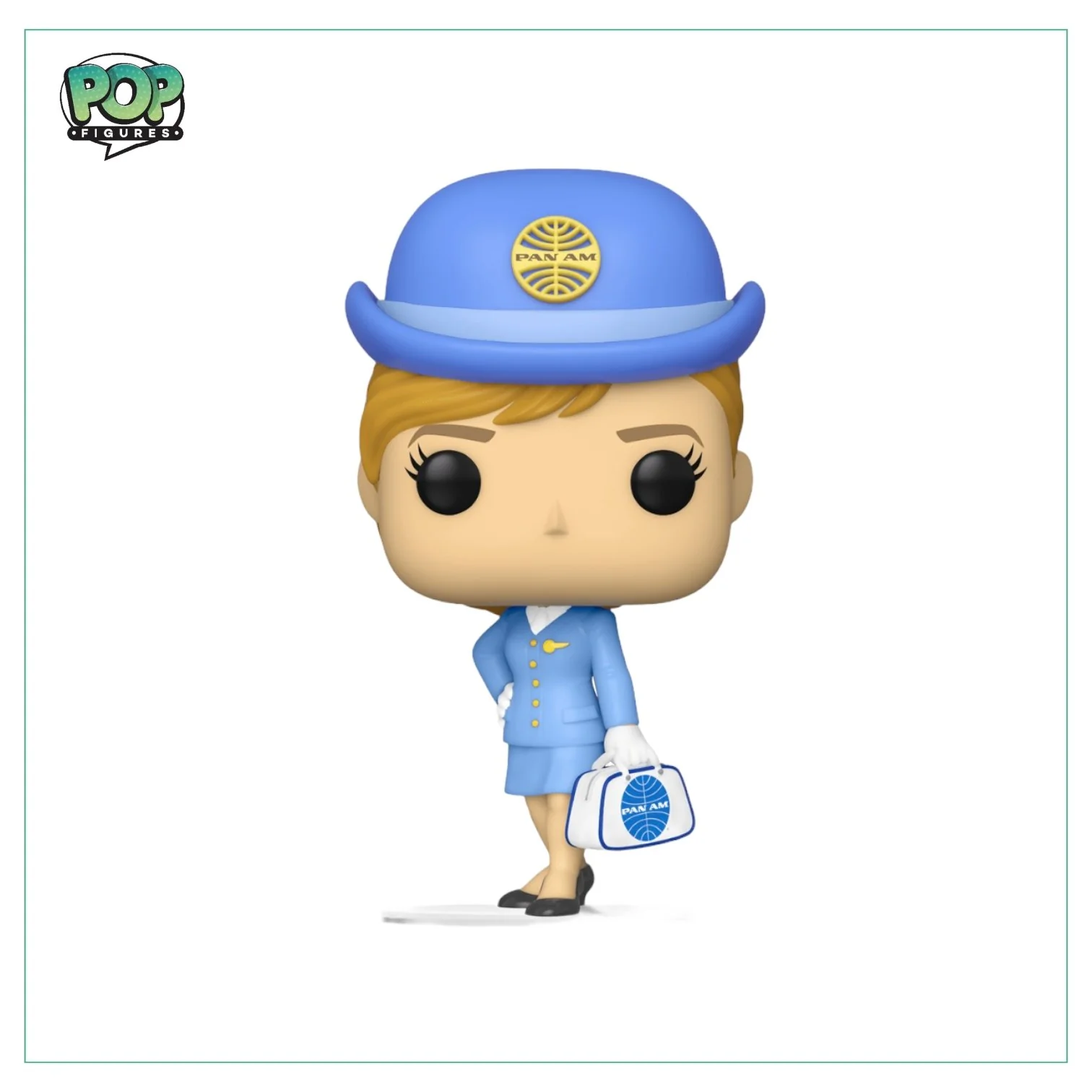 Stewardess with White Bag #142 Funko Pop! AD Icons: Pan Am - Image 2