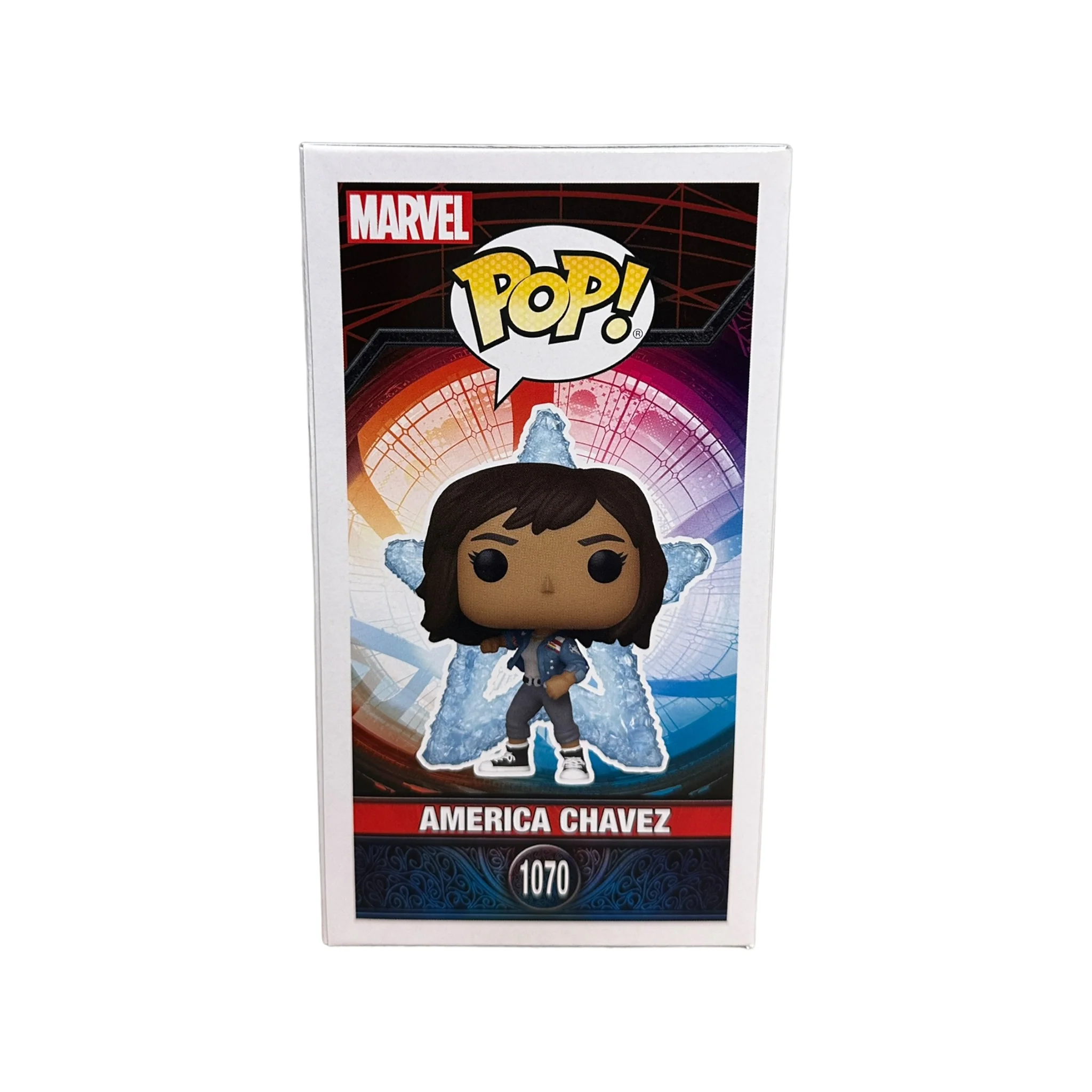America Chavez #1070 (w/ Star Portal) Funko Pop! - Doctor Strange in The Multiverse of Madness - SDCC 2022 Official Convention Exclusive - Condition 9/10 - Image 4