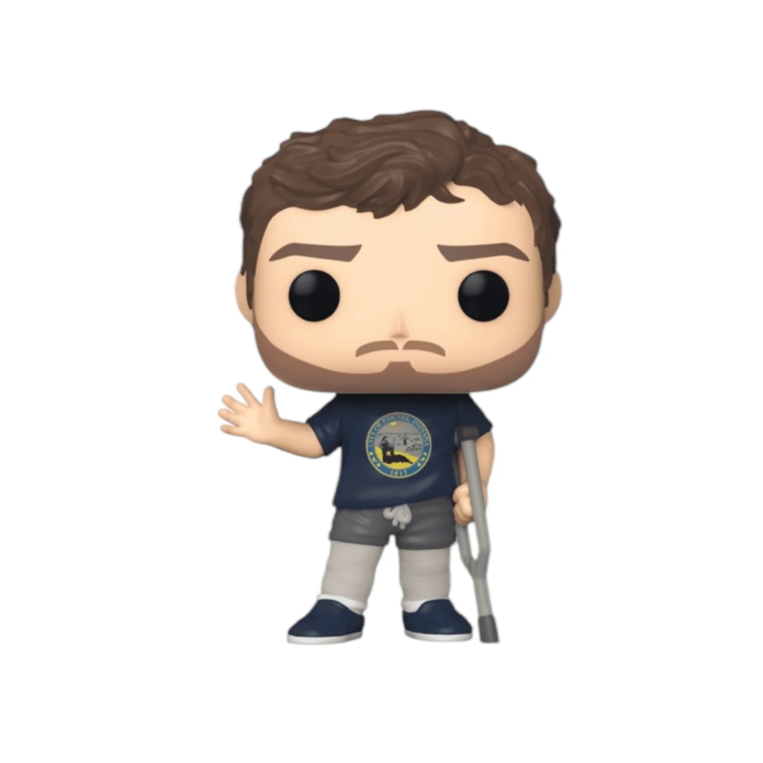 Andy with Leg Casts #1155 Funko Pop! Parks and Recreation - GO Exclusive - Image 2