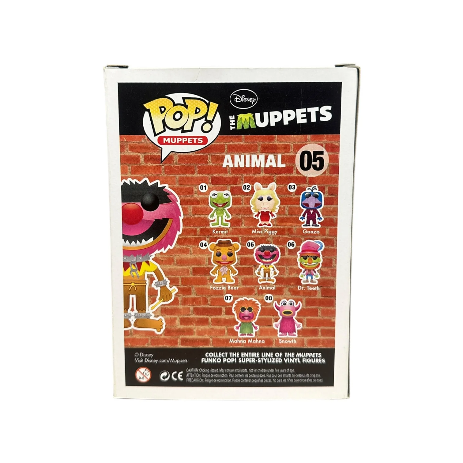Animal #05 (Metallic) Funko Pop! - The Muppets - SDCC 2013 Exclusive LE480 Pcs - Condition 8/10 - Image 3