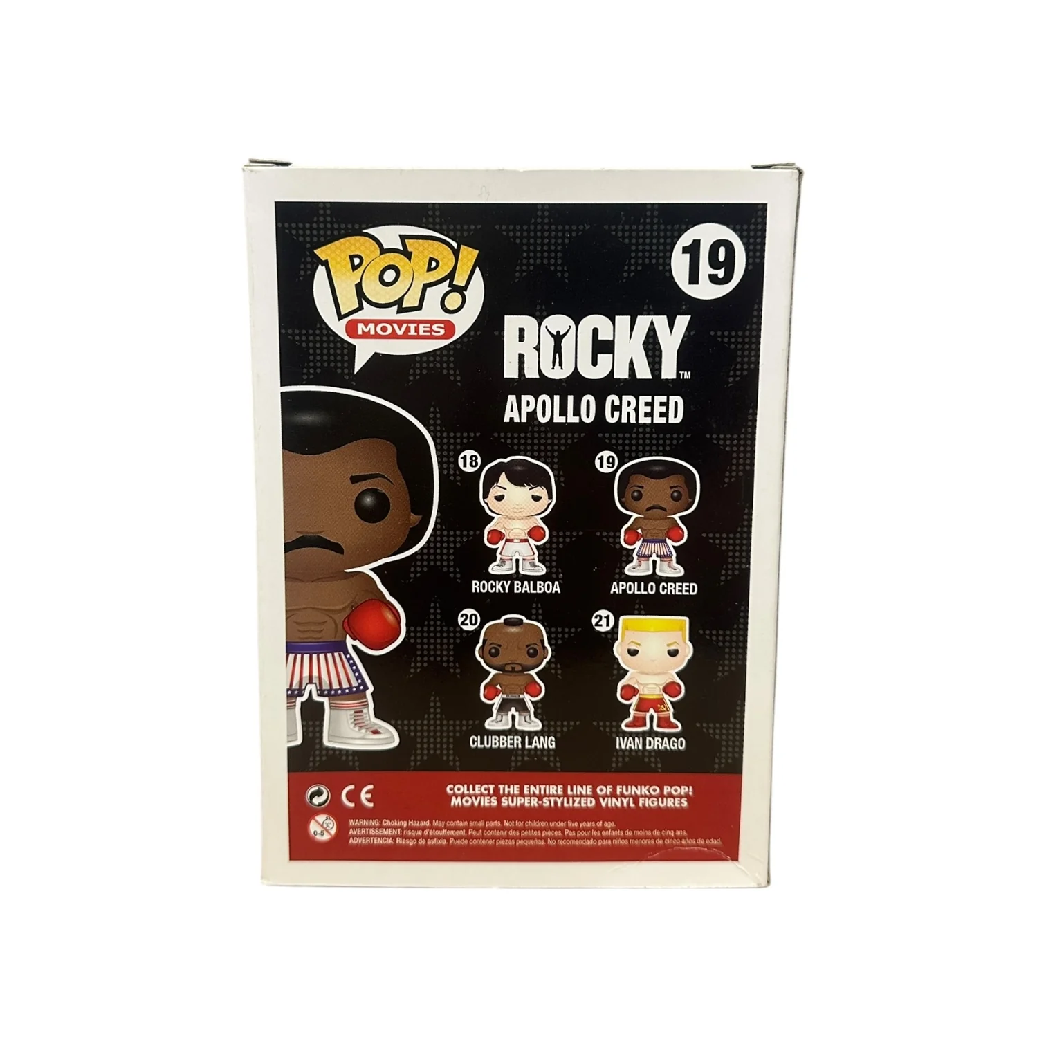 Apollo Creed #19 Funko Pop! - Rocky - Condition 8/10 - Image 3