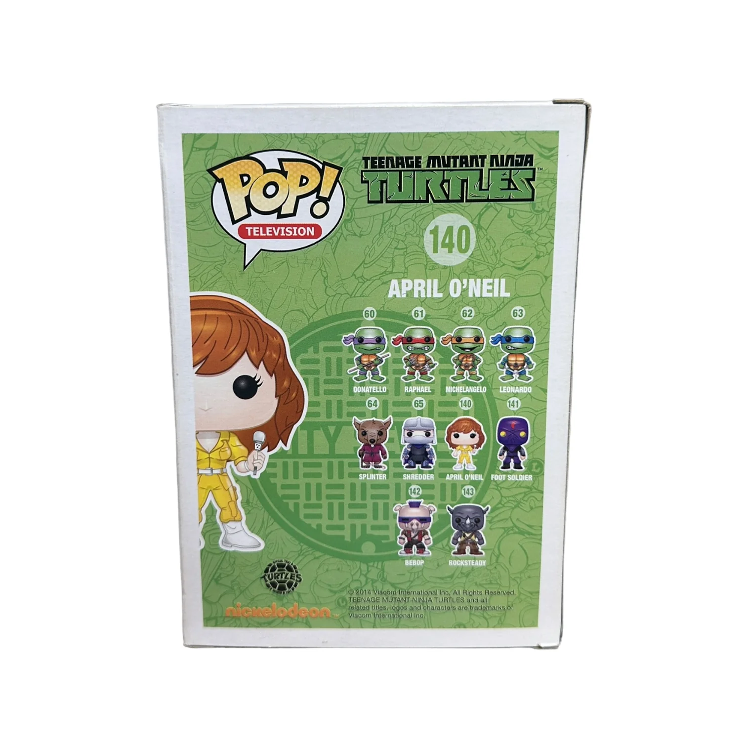 April O'Neil #140 Funko Pop! - Teenage Mutant Ninja Turtles - 2014 Pop! - Condition 7/10 - Image 3