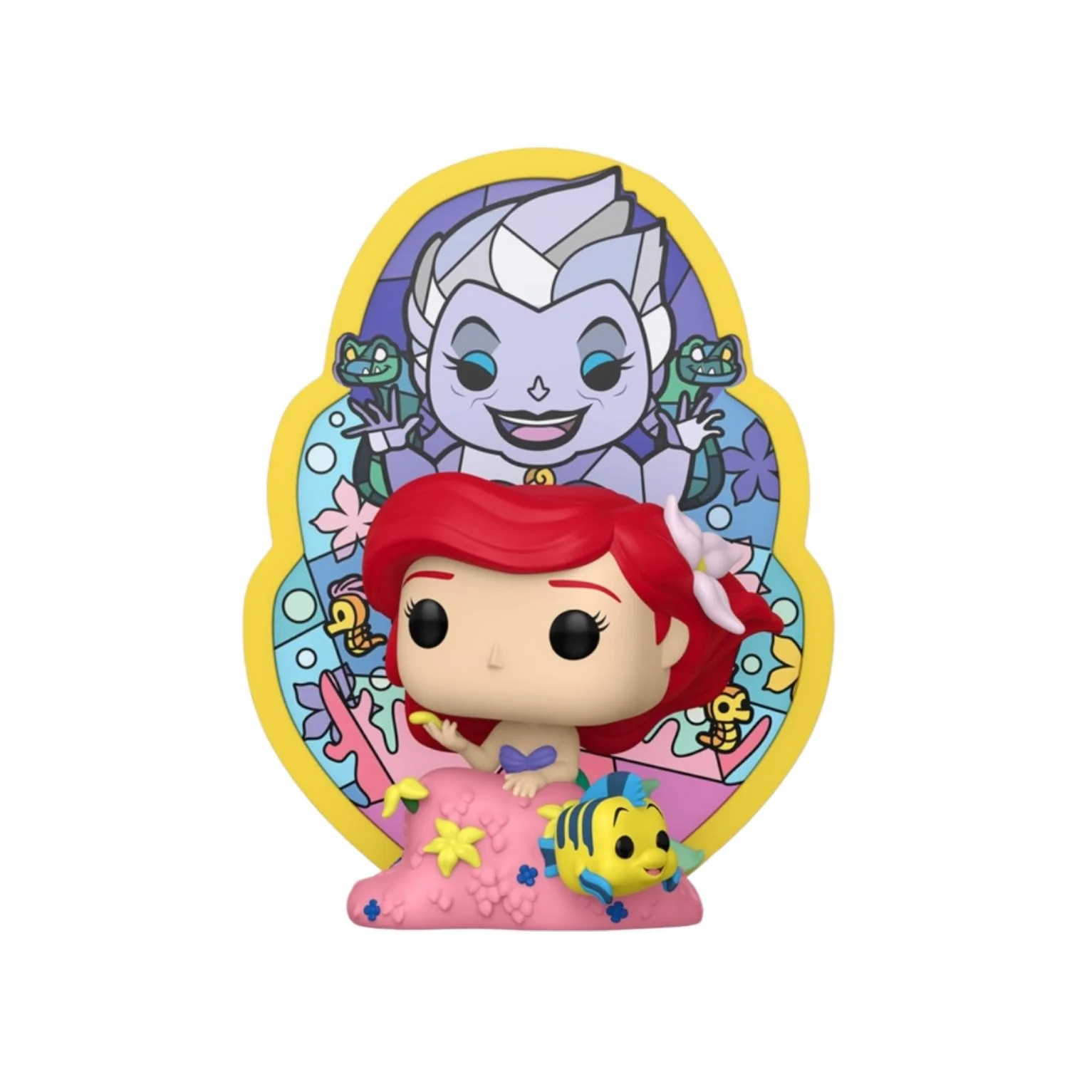 Ariel (Ursula Stained Glass)#1702 Funko Deluxe Pop - The Little Mermaid - Image 2