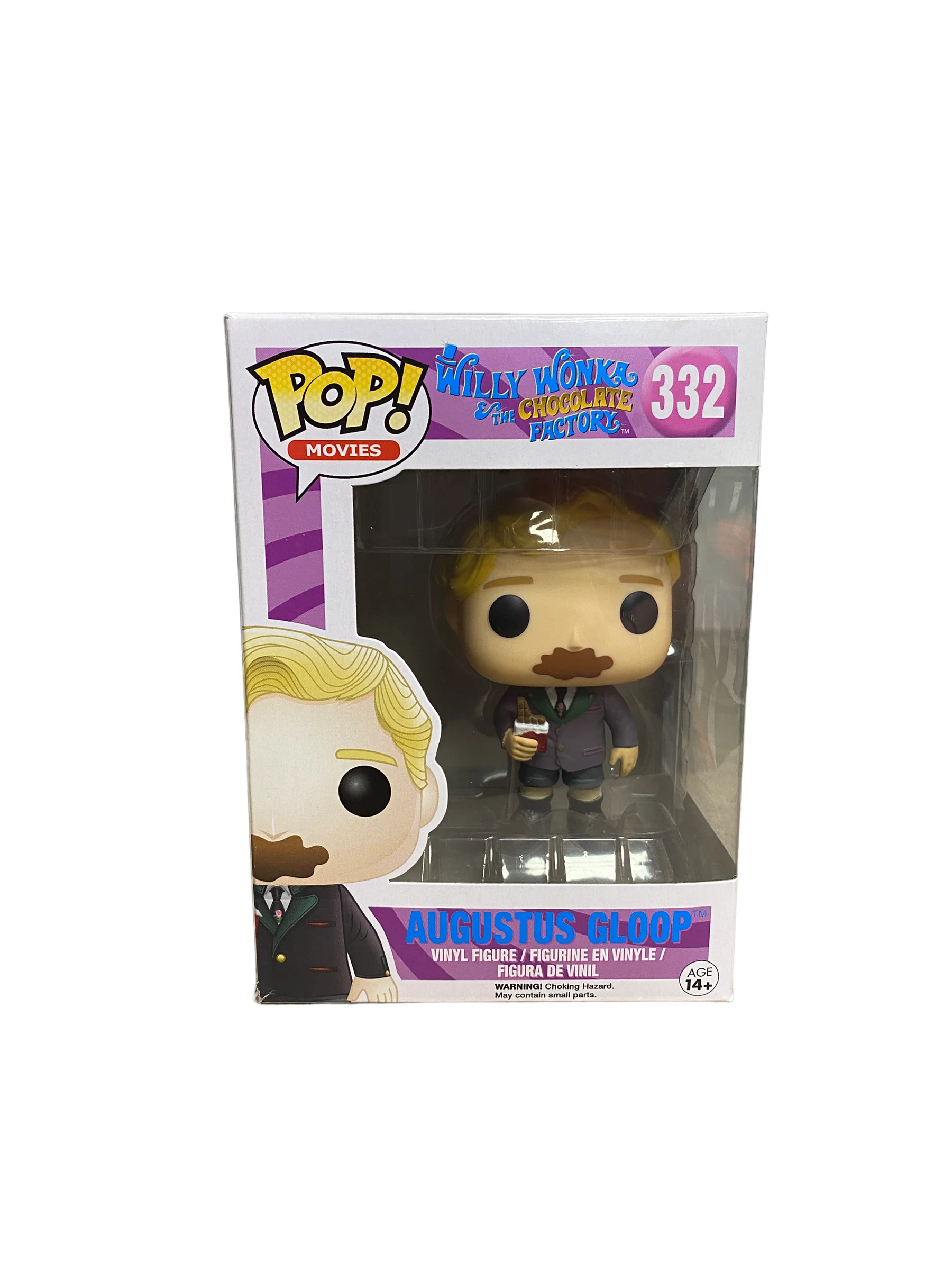 Augustus Gloop #332 Funko Pop! - Willy Wonka & The Chocolate Factory - 2016 Pop! - Condition 7.5/10 - Image 2