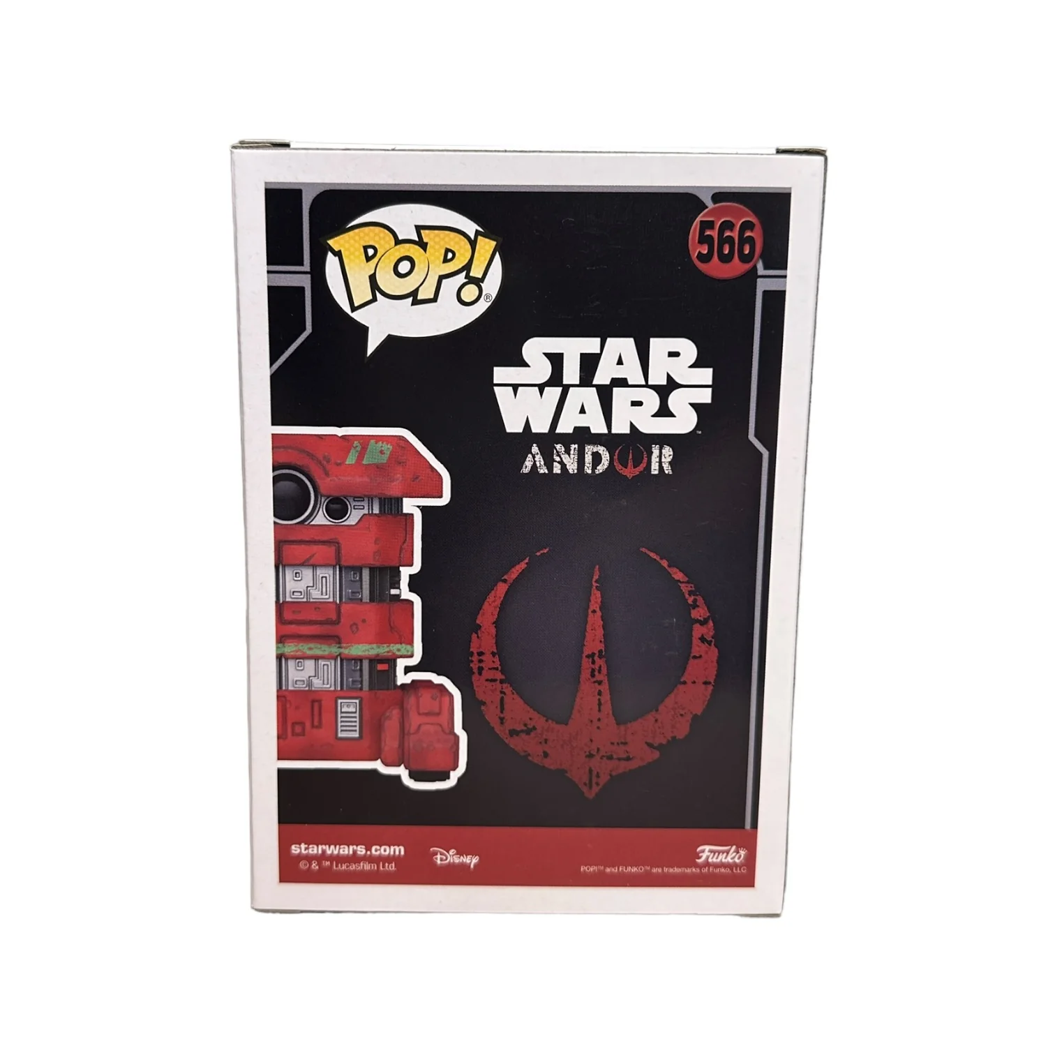 B2emo #566 Funko Pop! - Star Wars: Andor - NYCC 2022 Official Convention Exclusive - Condition 9/10 - Image 3