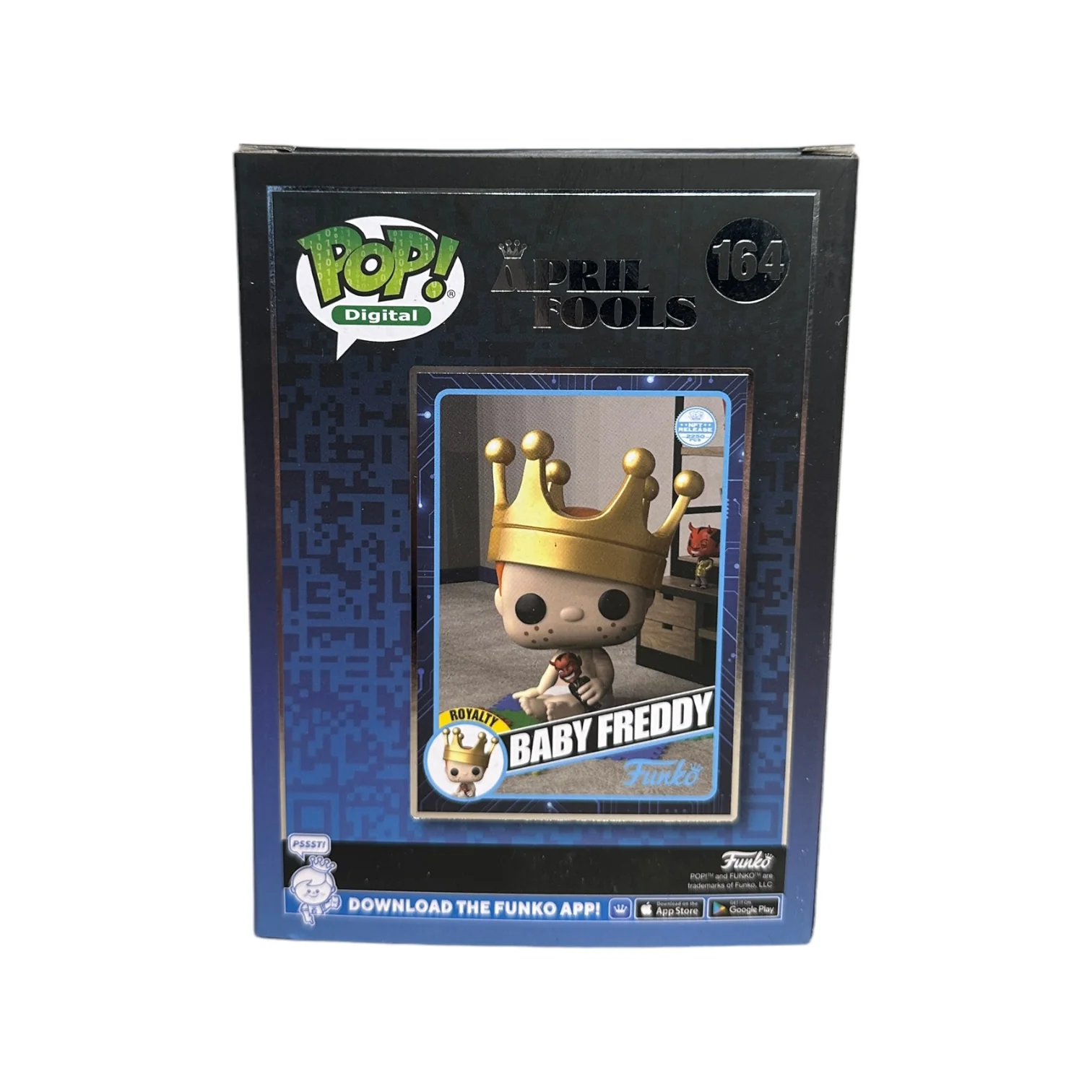 Baby Freddy #164 Funko Pop! - April Fools - NFT Release Exclusive LE2250 Pcs - Condition 9/10 - Image 3