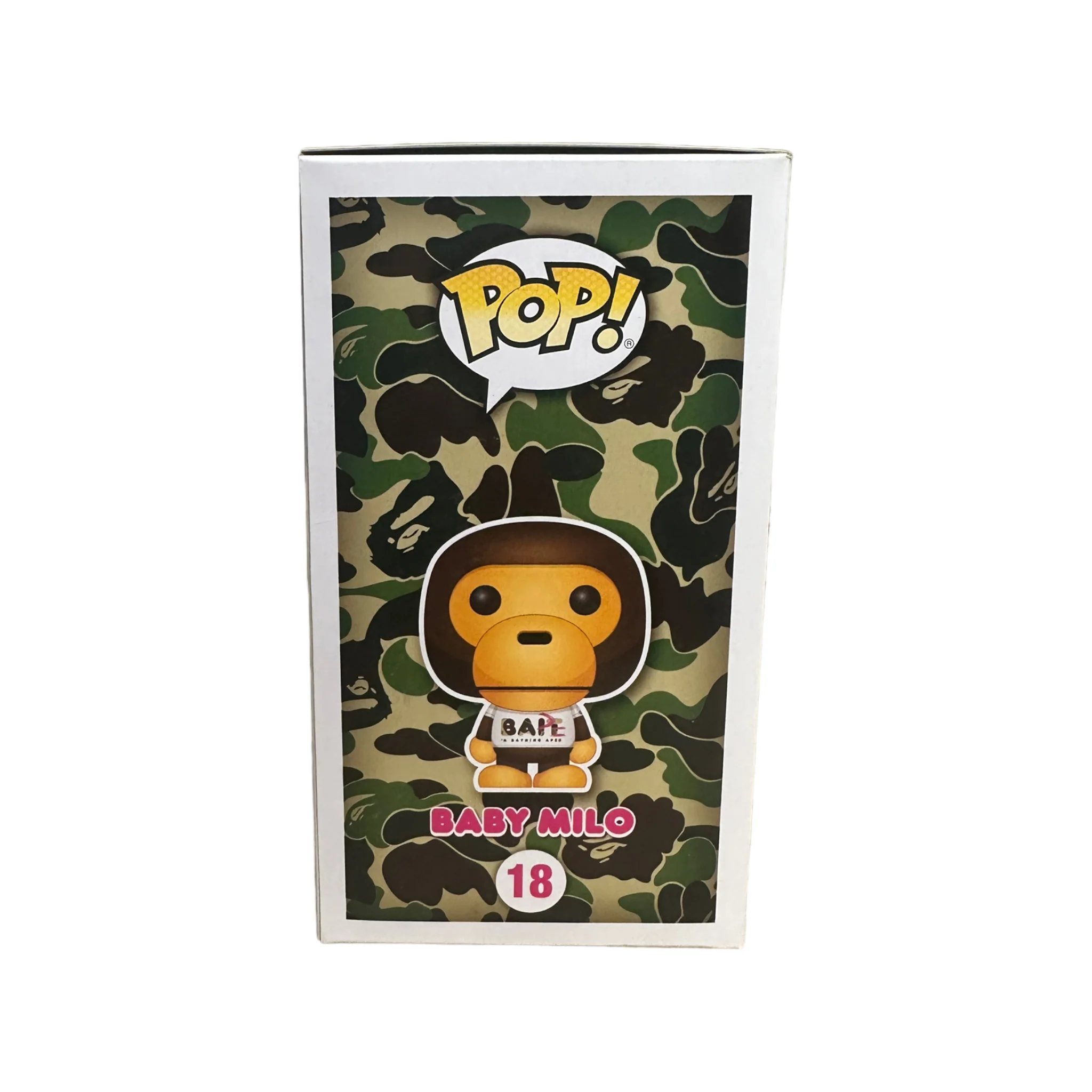 Baby Milo #18 (T-Shirt, Flocked) Funko Pop! - BAPE - Unreleased BAIT Exclusive - Condition 8.75/10 - Image 4