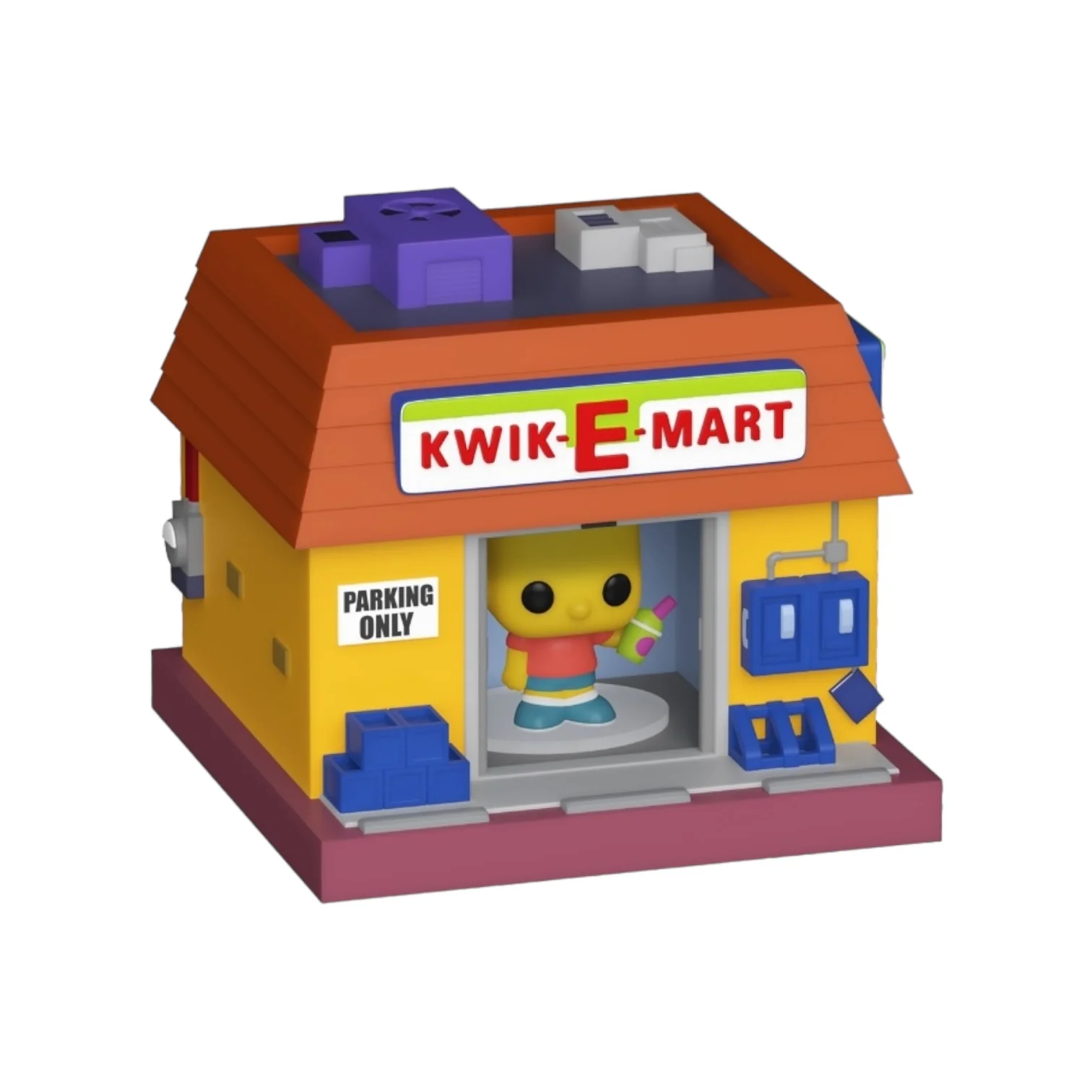 Bart Simpson and Kwik-E-Mart Funko Bitty Pop Town - The Simpsons - Image 2