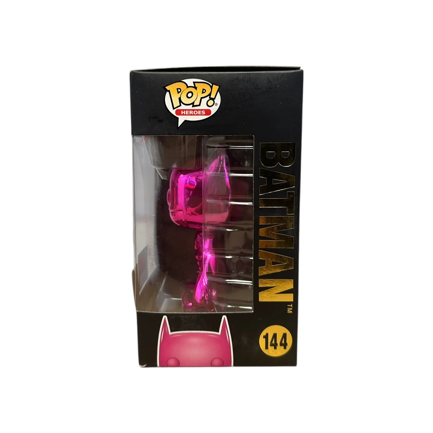 Batman #144 (Pink Chrome) Funko Pop! - DC Super Heroes - NYCC 2019 Exclusive LE1500 Pcs - Condition 7.5/10 - Image 2