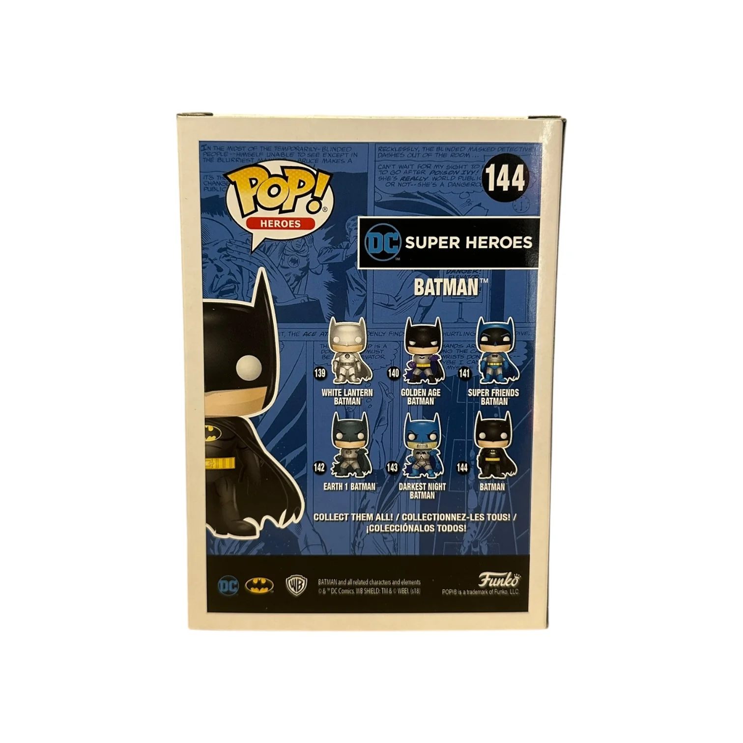 Batman #144 (Red Chrome) Funko Pop! - DC Super Heroes - Funko Shop Exclusive - Condition 9/10 - Image 3