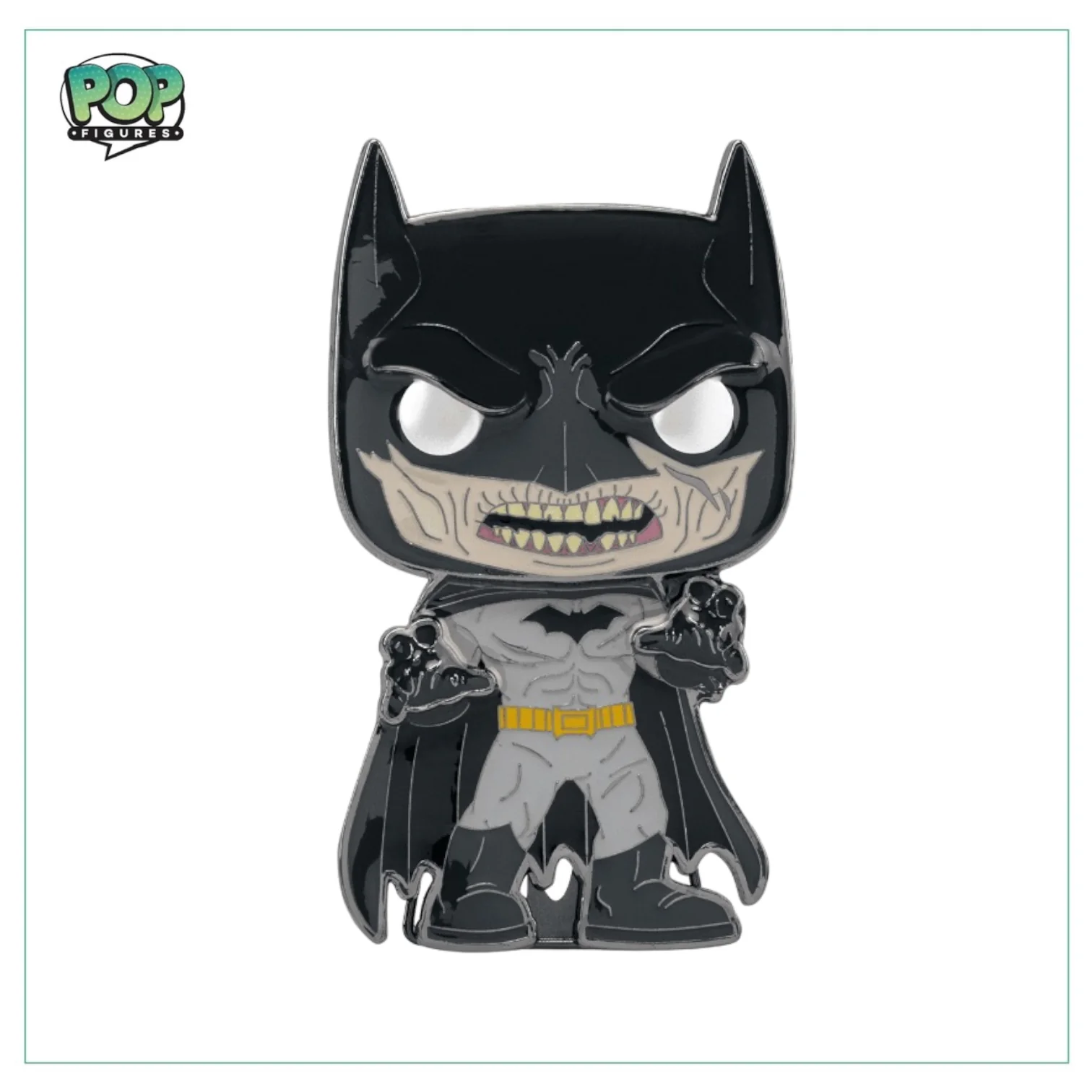 Batman #SE Funko Enamel Pop! Pin - DC Super Heroes - Gamestop - Image 2