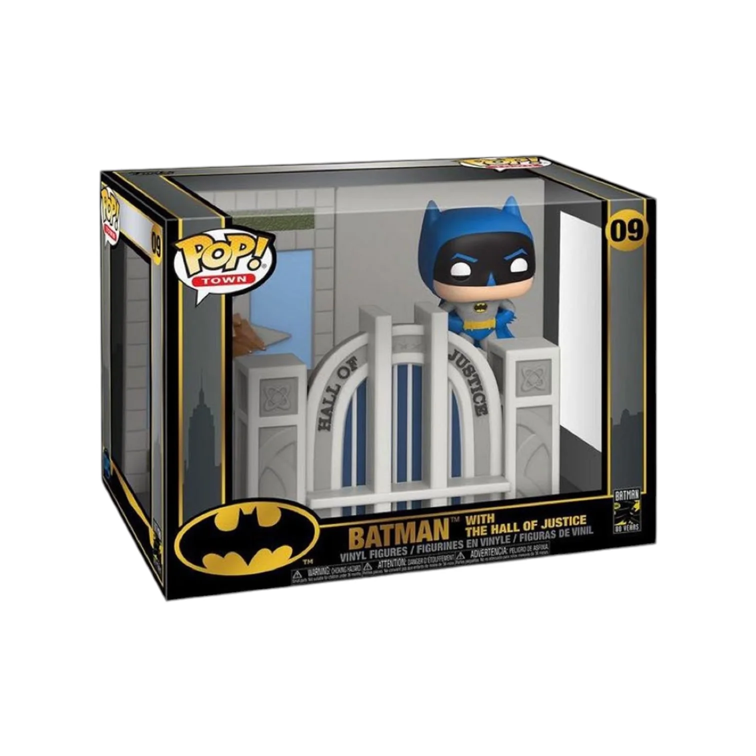 Batman with The Hall of Justice #09 Funko Pop! Town - DC Super Heroes