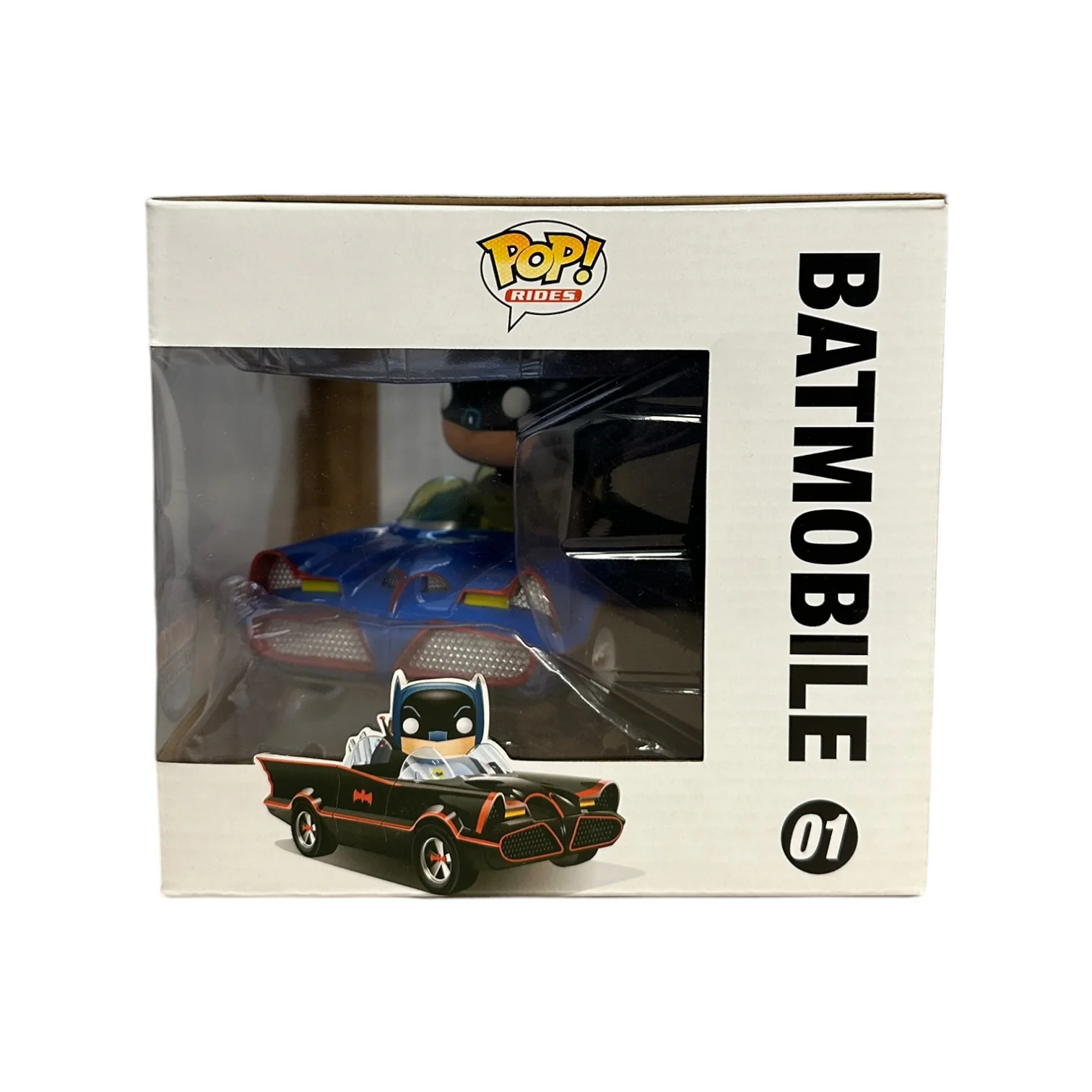 Batmobile #01 (Blue) Funko Pop Ride! - Batman: Classic TV Series - NYCC 2013 Exclusive - Condition 8.5/10 - Image 2