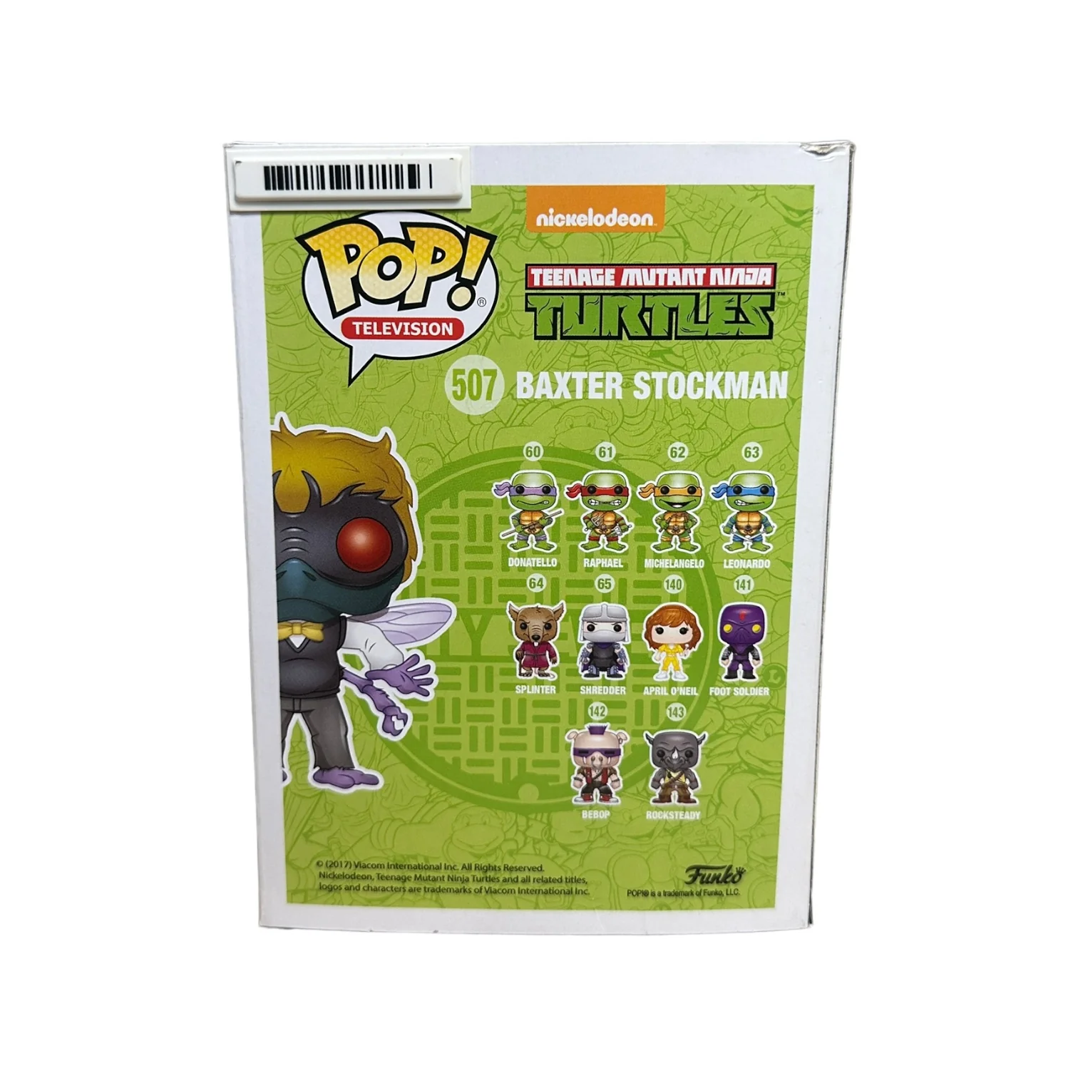 Baxter Stockman #507 Funko Pop! - Teenage Mutant Ninja Turtles - SDCC 2017 Shared Exclusive - Condition 6.5/10 - Image 3
