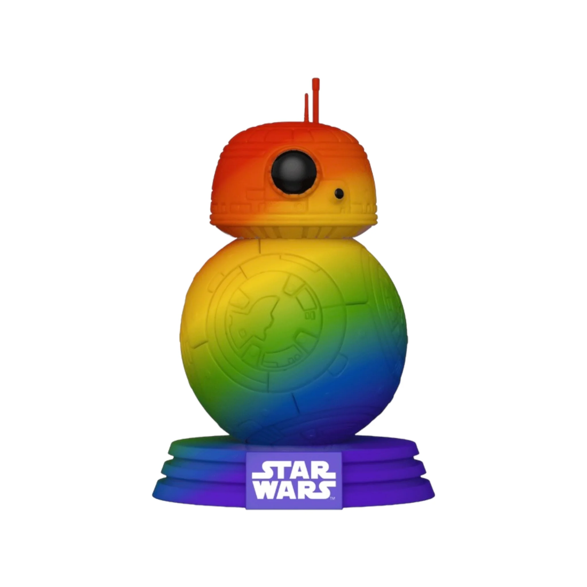 BB-8 #61 (Rainbow) Funko Pop! - Star Wars - Funko Shop Exclusive - Image 2