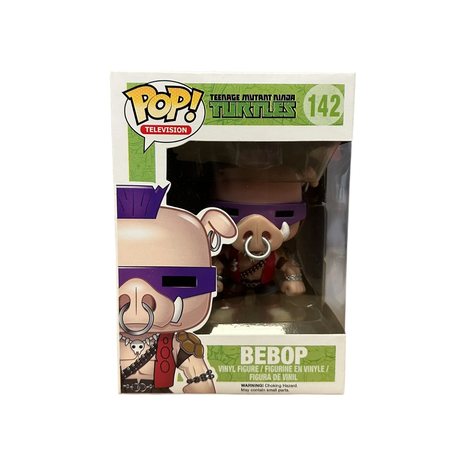 Bebop #142 Funko Pop! - Teenage Mutant Ninja Turtles - Condition 8.5/10