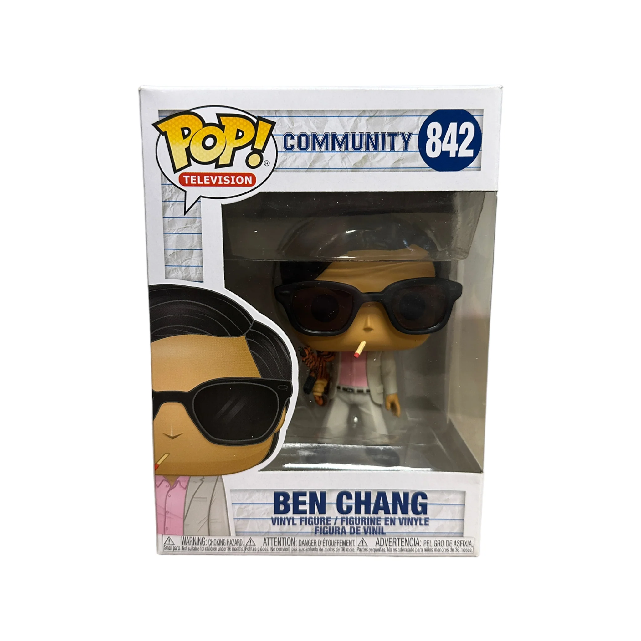 Ben Chang #842 Funko Pop! - Community - 2019 Pop! - Condition 8.75/10