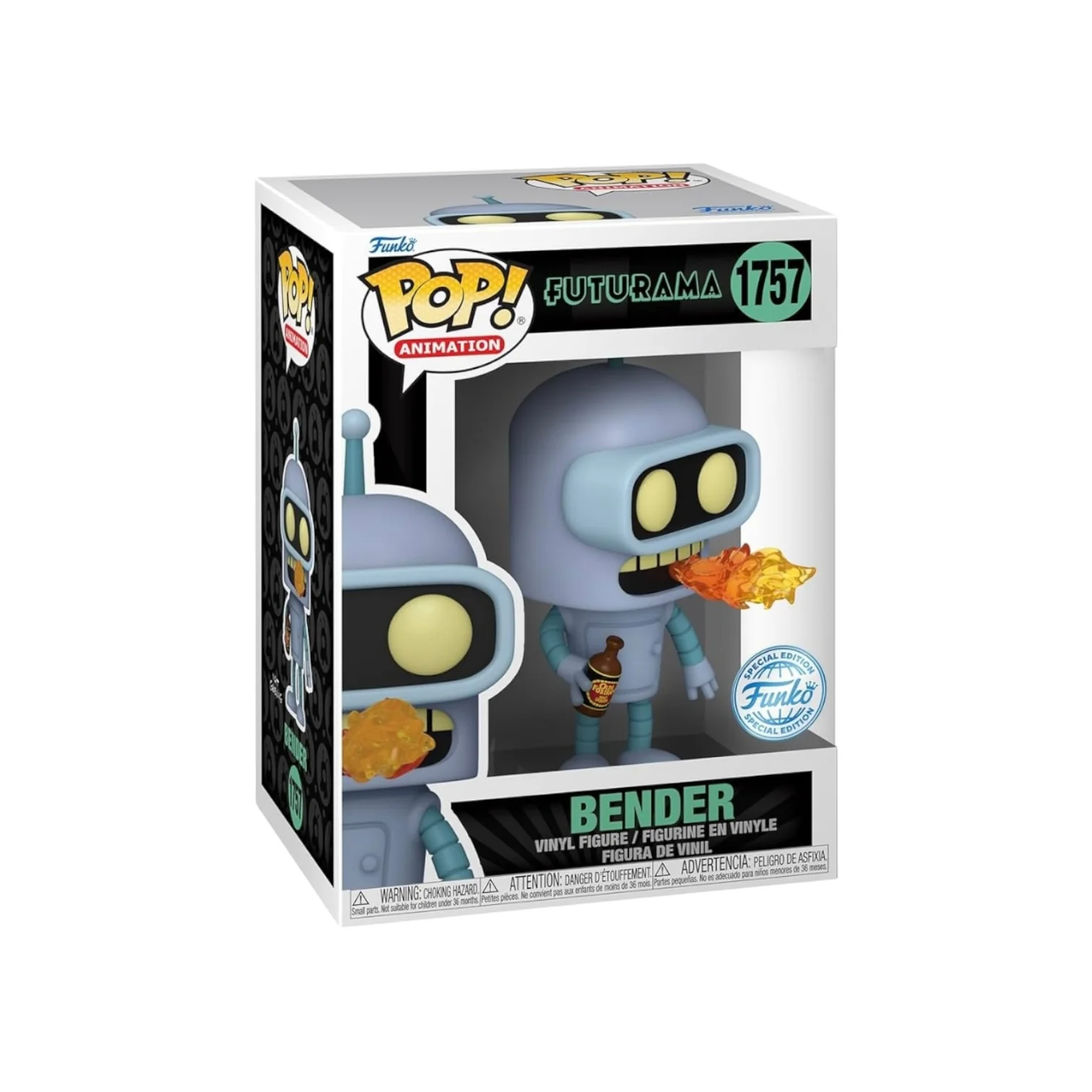 Bender #1757 Funko Pop! - Futurama - Special Edition - Chance of Chase