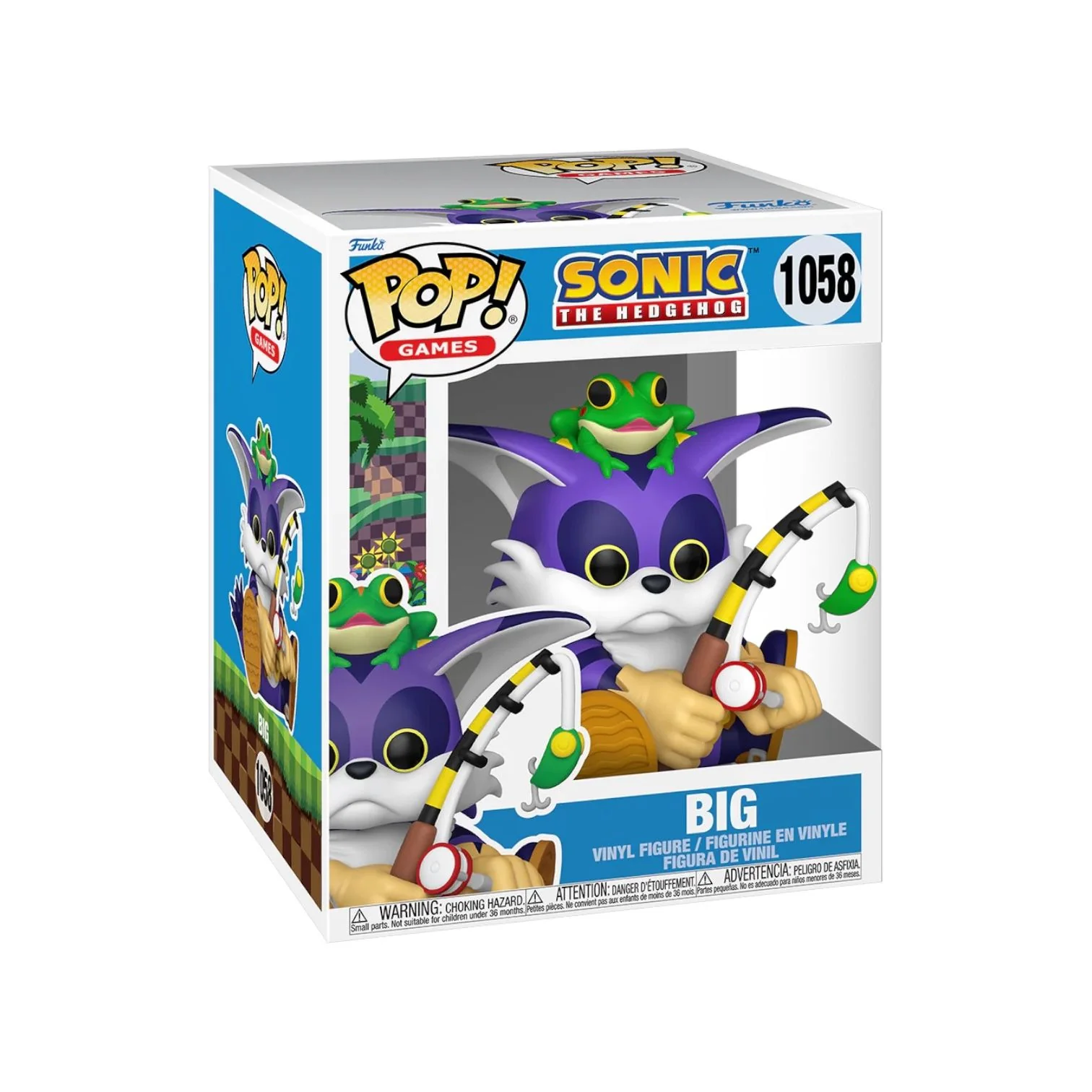 Big #1058 Funko Pop! Super - Sonic the Hedgehog