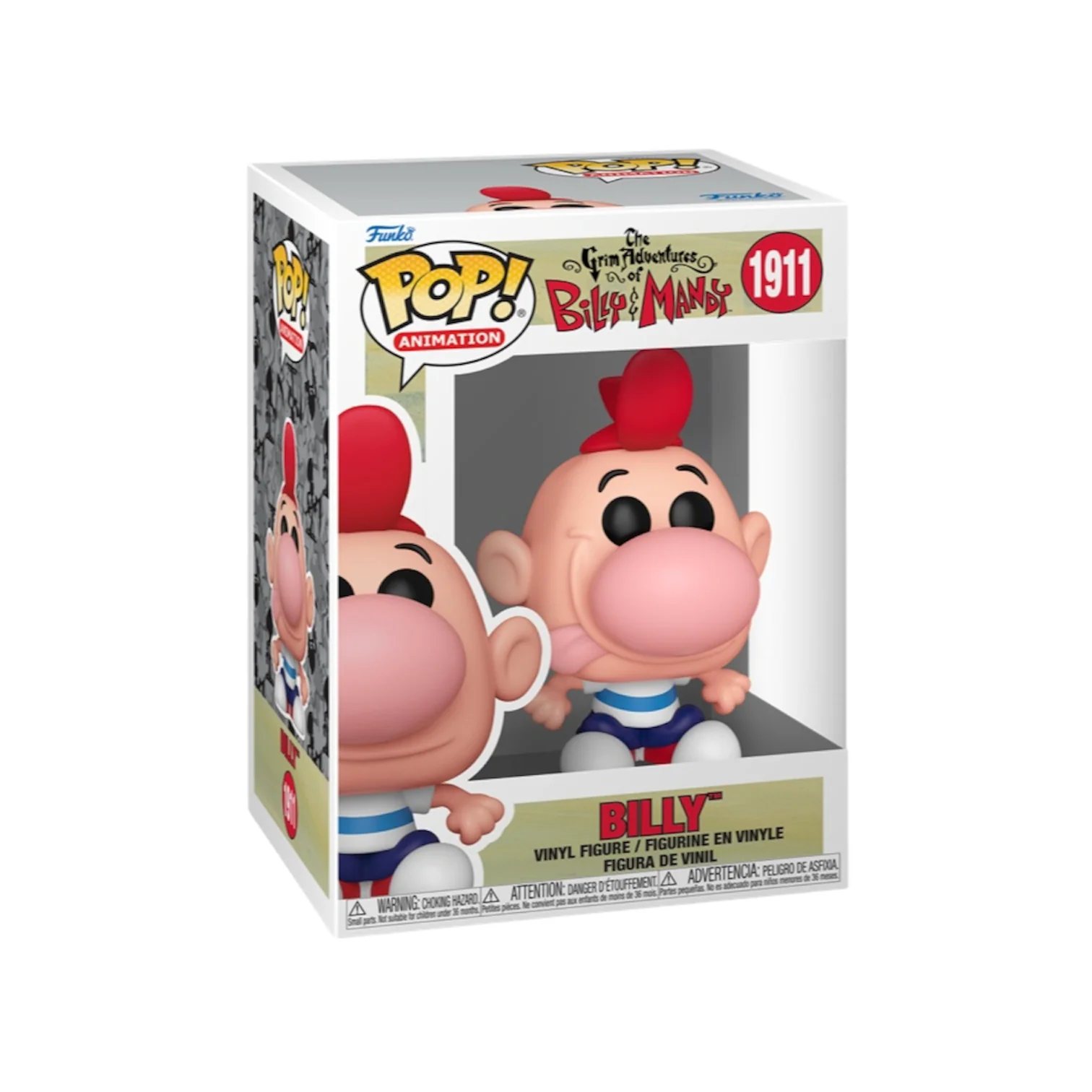 Billy #1911 Funko Pop - The Grim adventures of Billy & Mandy