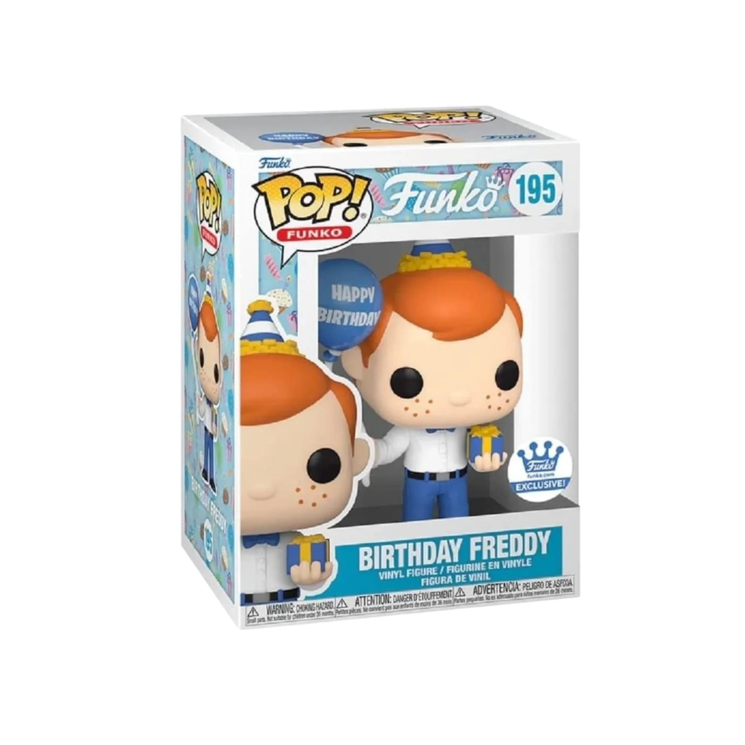Birthday Freddy Funko Pop! #195 - Freddy Funko - Funko Exclusive