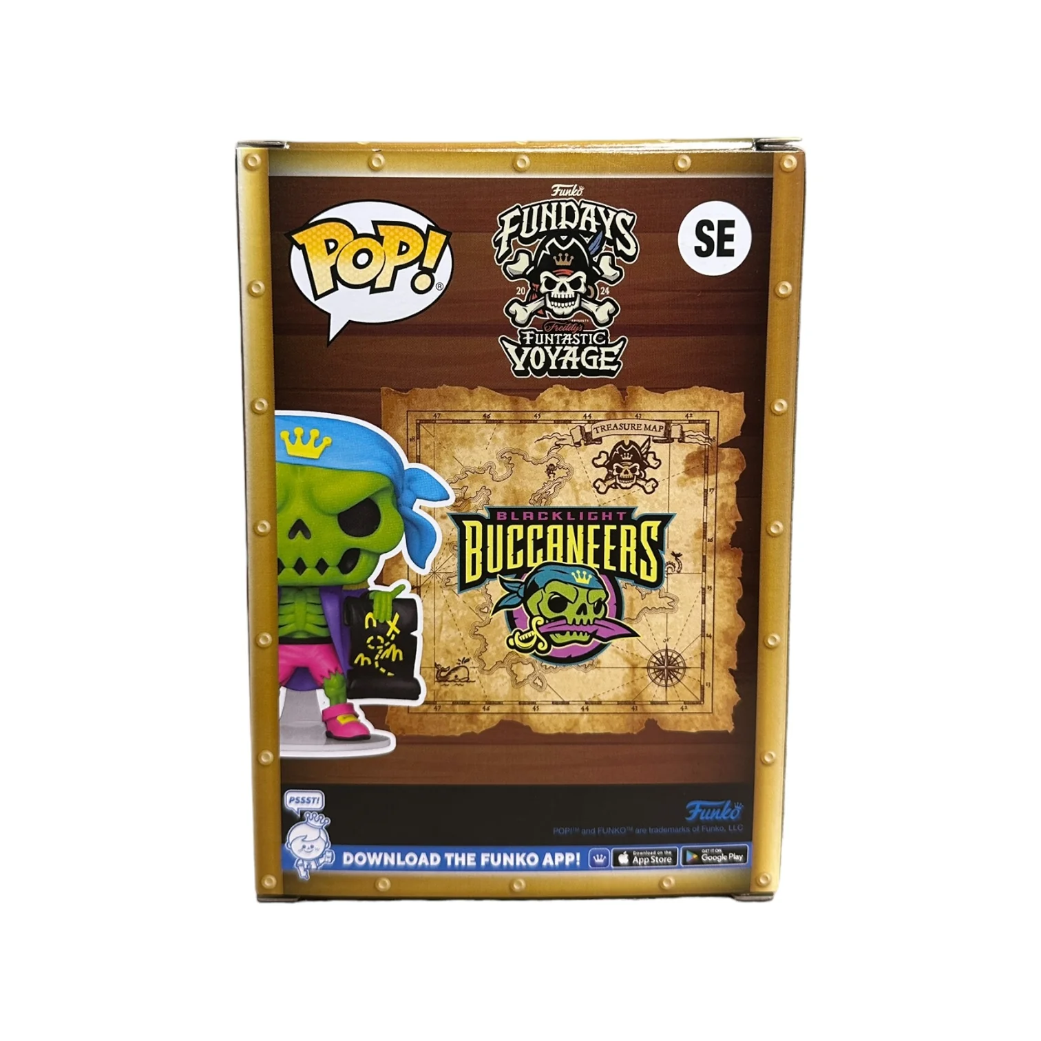 Blacklight Buccaneers (Glows in the Dark) Funko Pop! - Freddy's Funtastic Voyage 2024 Show Edition LE900 Pcs - Condition 9/10 - Image 3