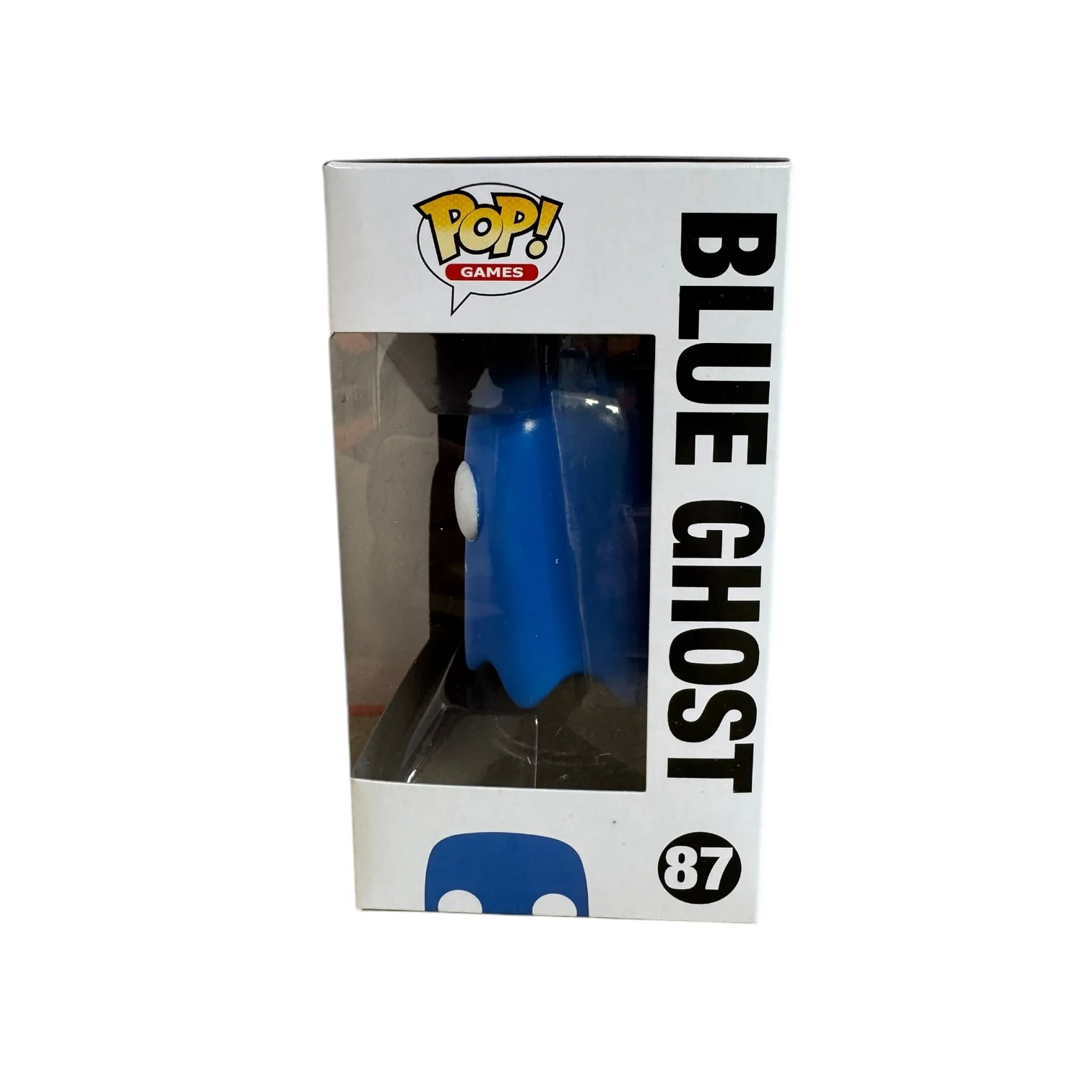 Blue Ghost Funko Pop! #87 Pac-Man - Condition 8.75/10 - Image 4