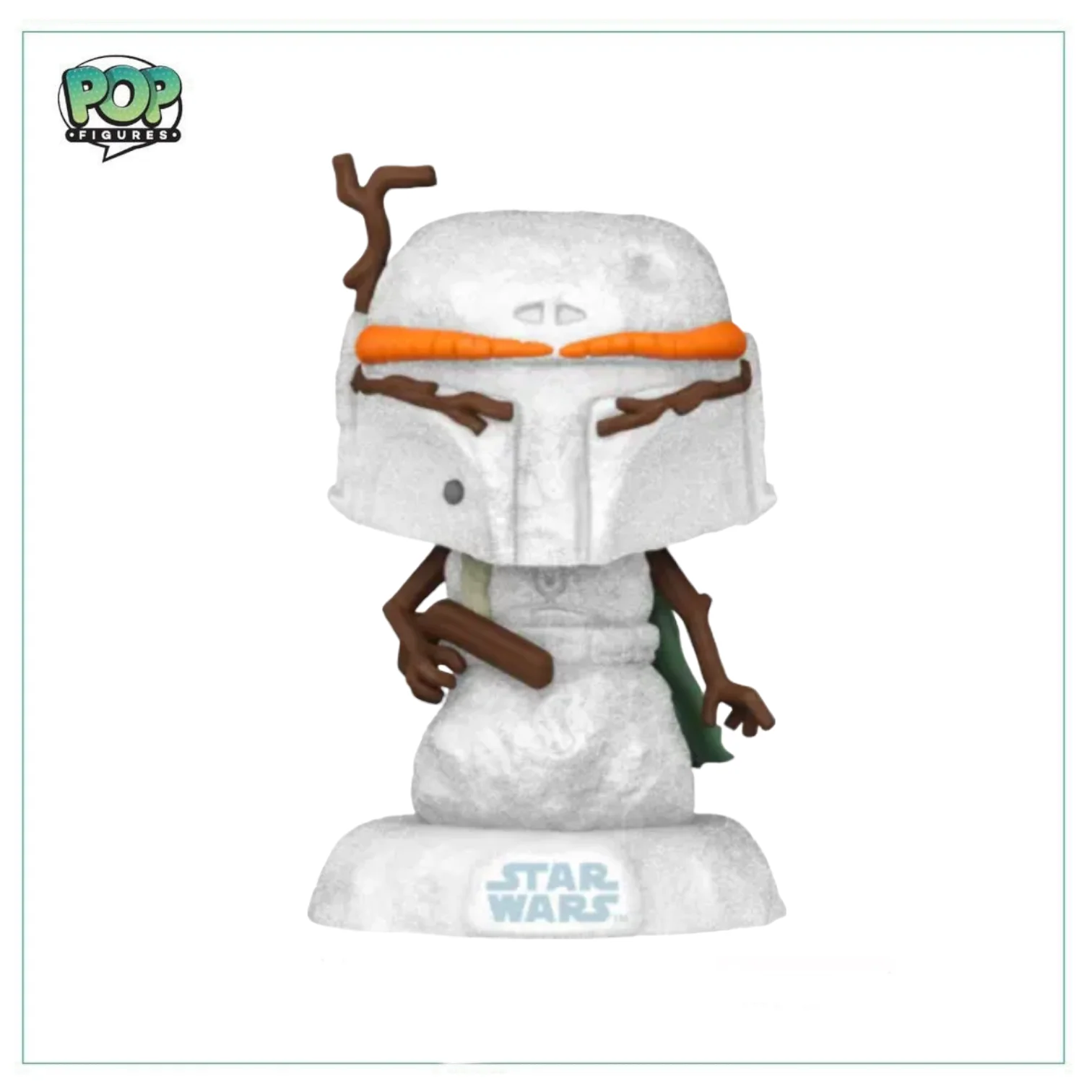 Boba Fett #558 Funko Pop! - Star Wars - Snowman Edition - Image 2