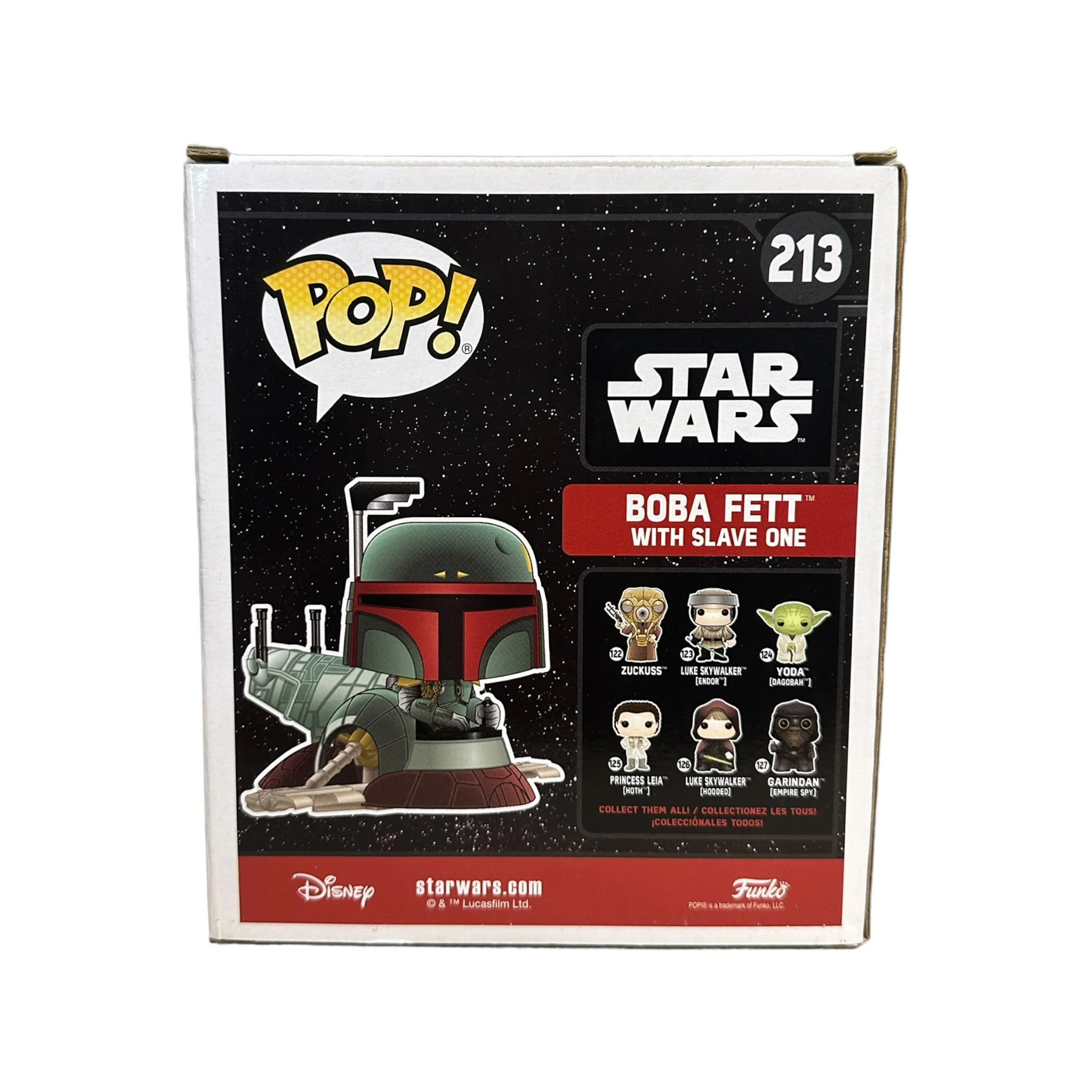 Boba Fett with Slave One #213 Funko Pop! - Star Wars - NYCC 2017 Shared Exclusive - Condition 7/10 - Image 3