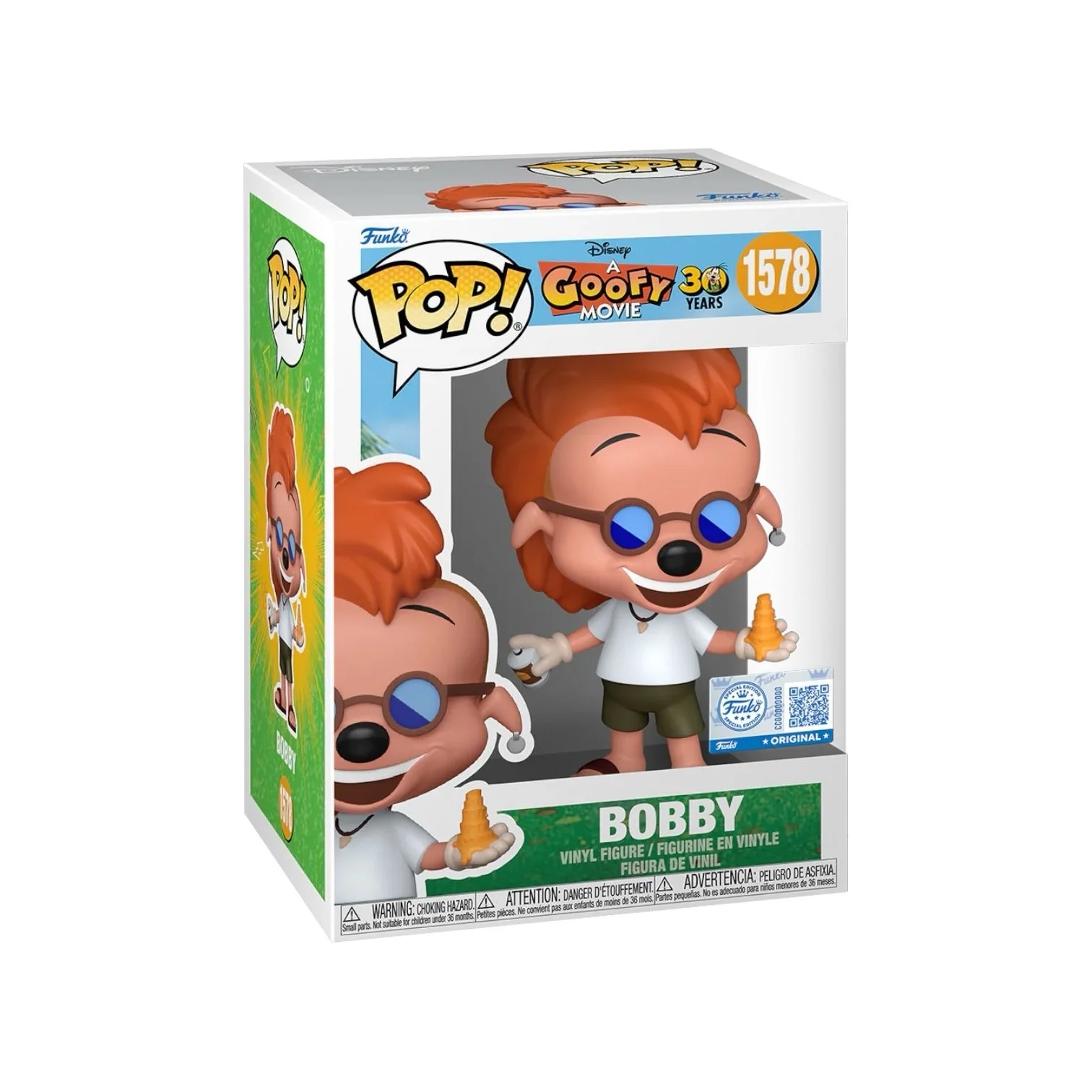 Bobby #1578 Funko Pop - A Goofy Movie: 30th Anniversary
