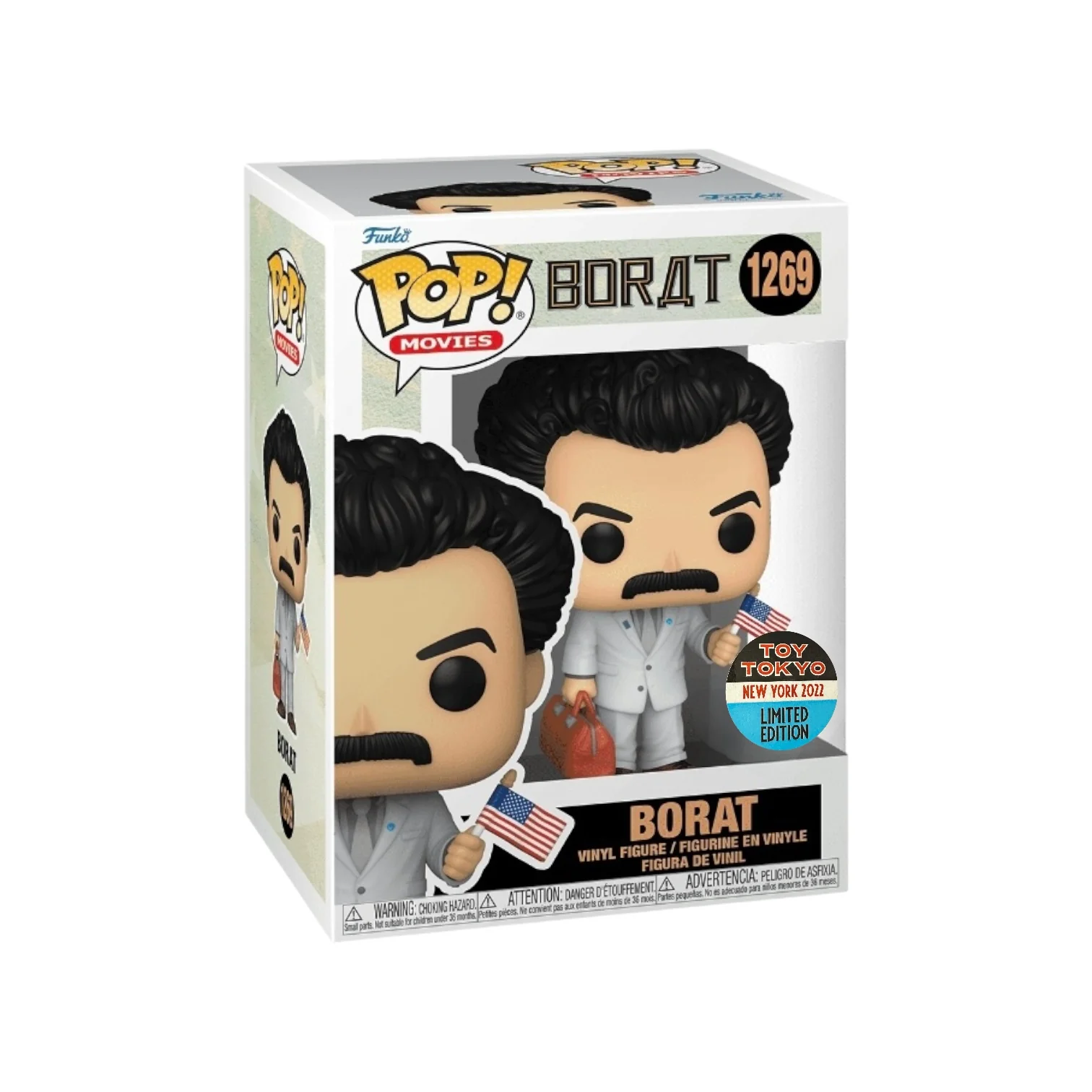 Borat #1269 Funko Pop! - Borat - NYCC 2022 / Toy Tokyo Exclusive