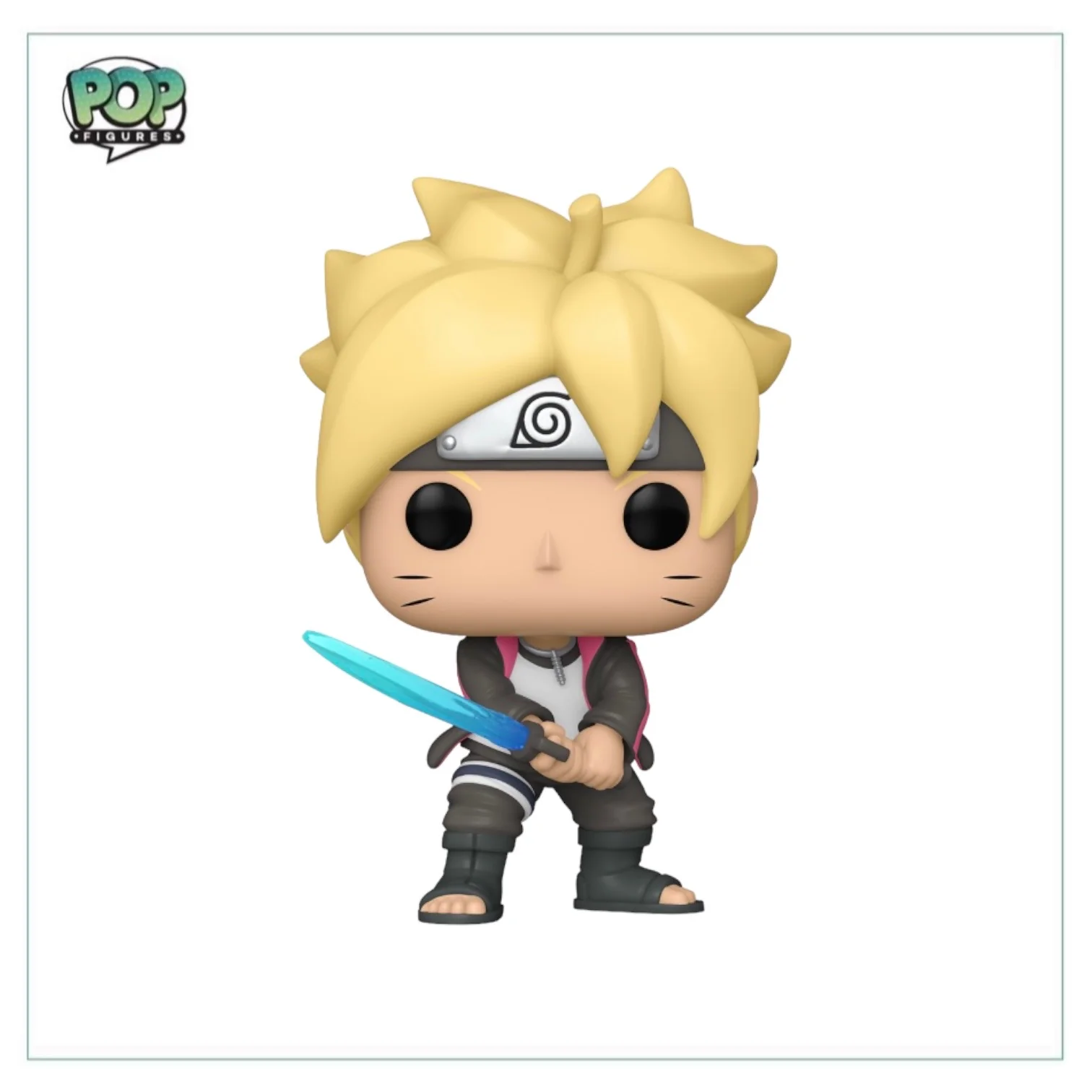 Boruto with Chakra Blade #1383 Funko Pop! - Boruto: Naruto Next Generations - AAA Anime Exclusive - Image 2