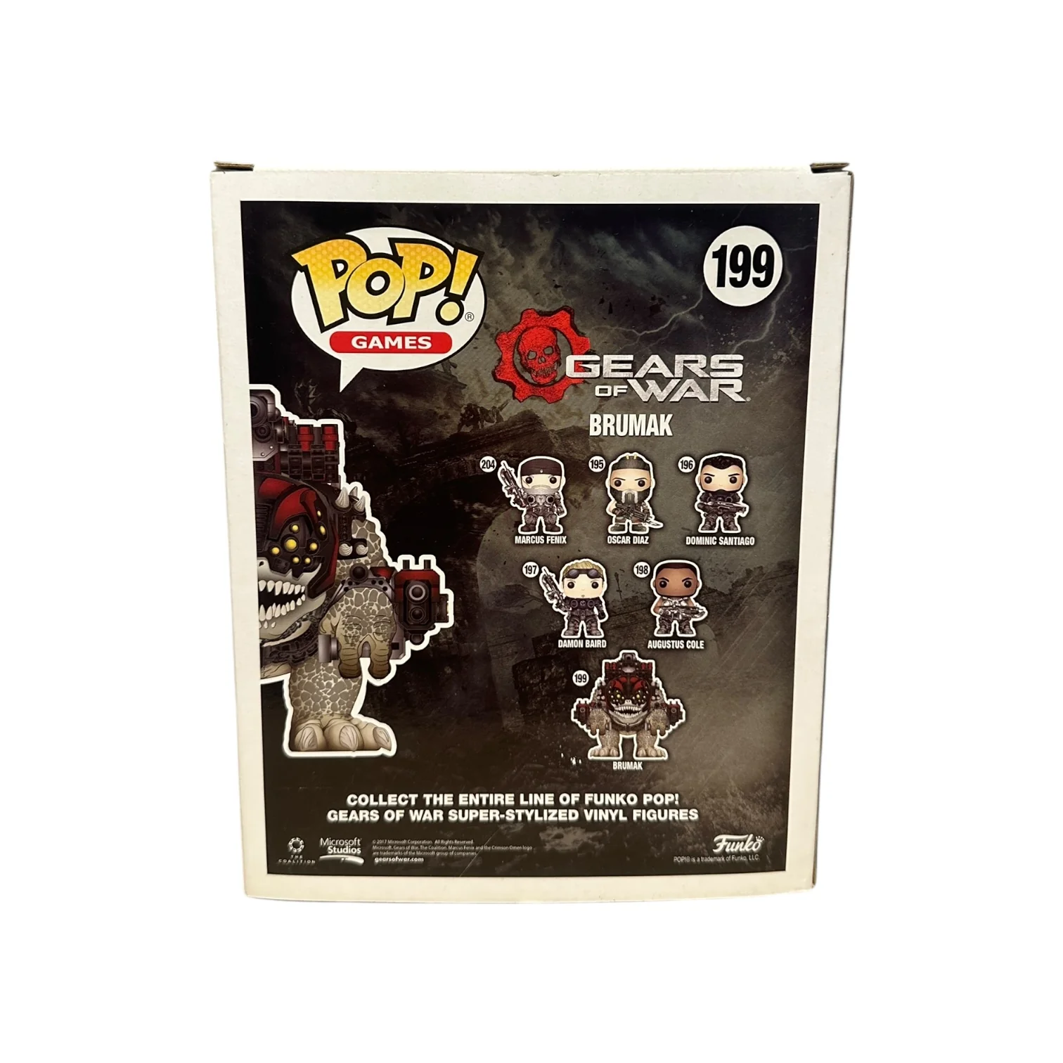 Brumak #199 Deluxe Funko Pop! - Gears of War - Condition 8.75/10 - Image 3