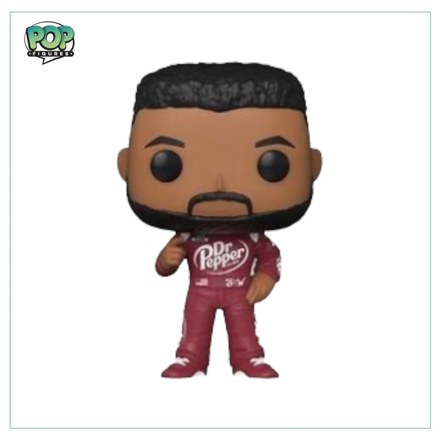 Bubba Wallace #17 Funko Pop! - NASCAR - Image 2