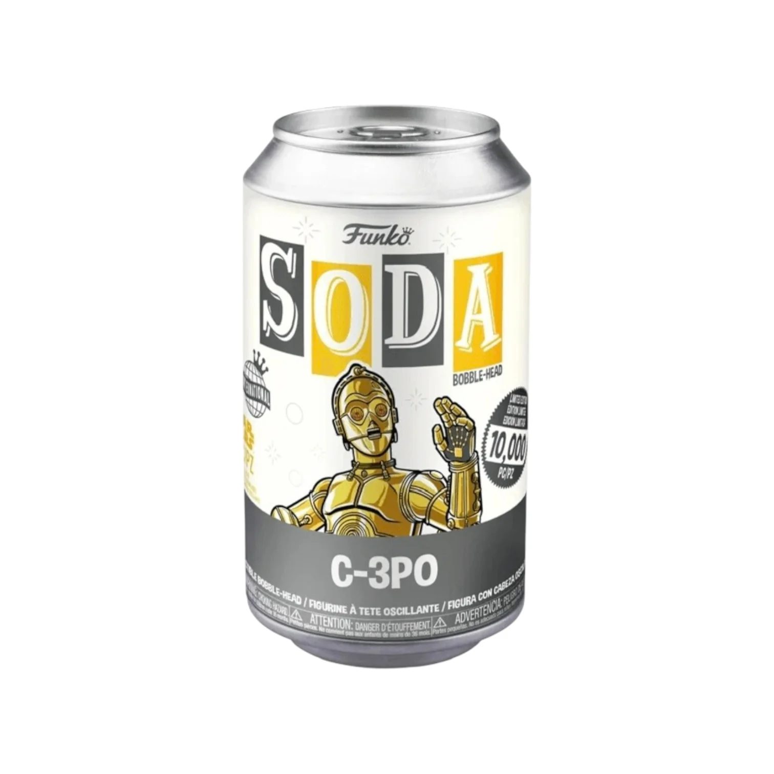 C-3PO with Red Arm Chase Funko Soda Vinyl Figure! - Star Wars - International LE1/1600 Pcs