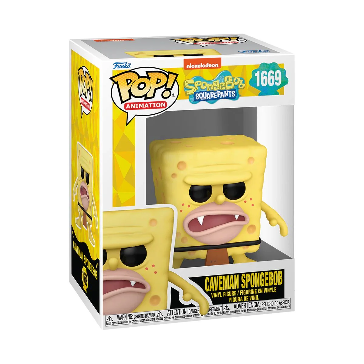 Caveman Spongebob #1669 Funko Pop! - Spongebob Squarepants