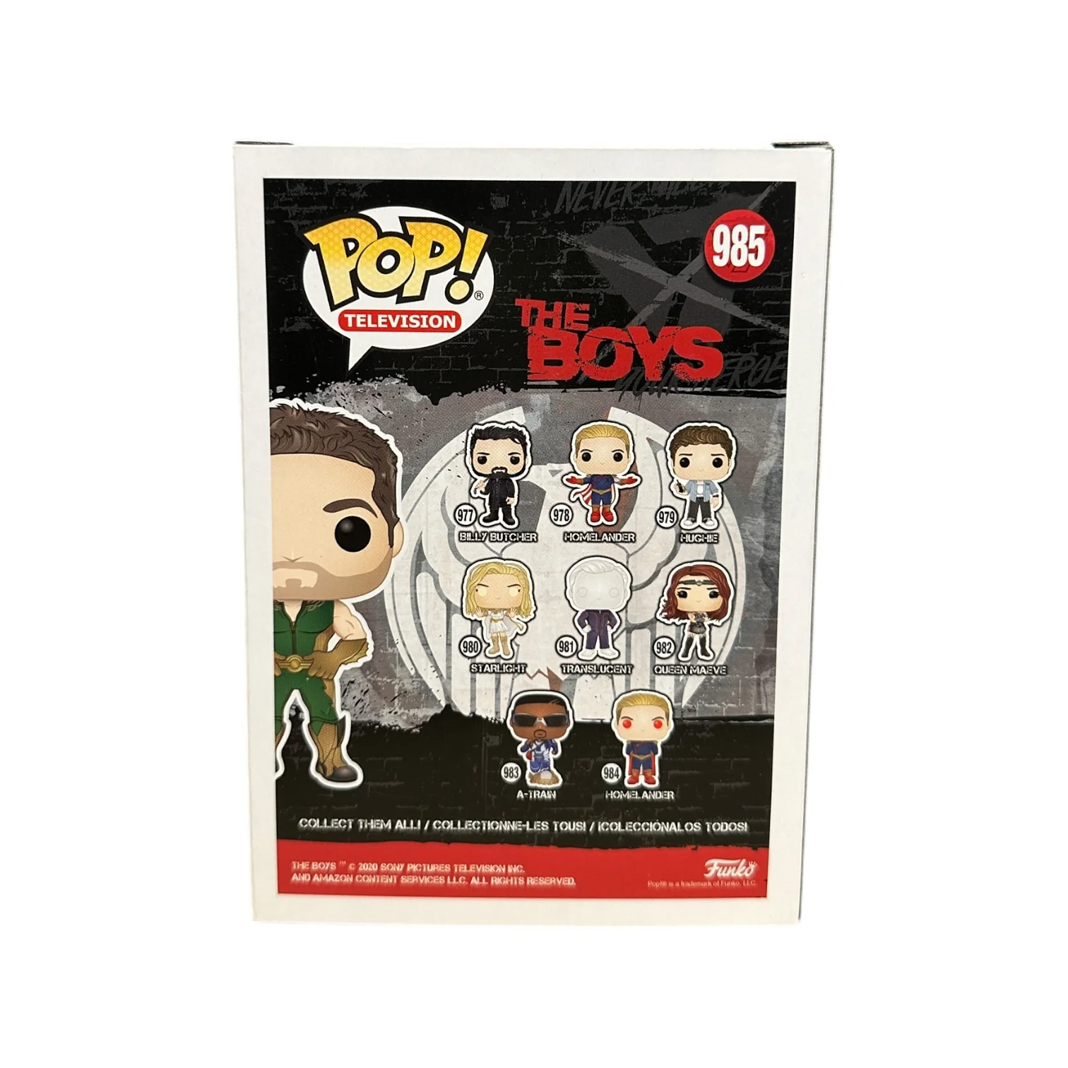 Chace Crawford Signed The Deep #985 Funko Pop! - The Boys - ECCC 2021 Shared Exclusive - SWAU COA - Image 3