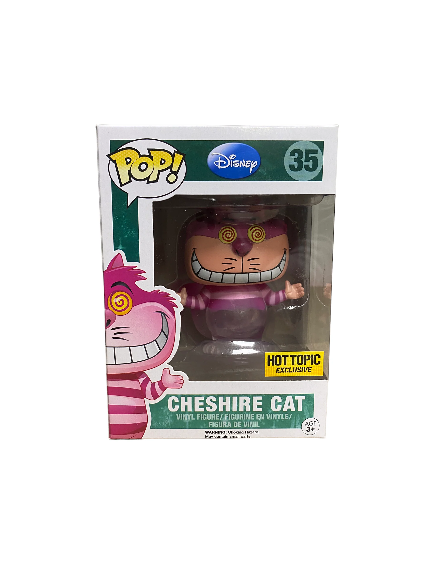 Cheshire Cat #35 (Fading) Funko Pop! - Disney Series 3 - Hot Topic Exclusive - Condition 8.5/10 - Image 2