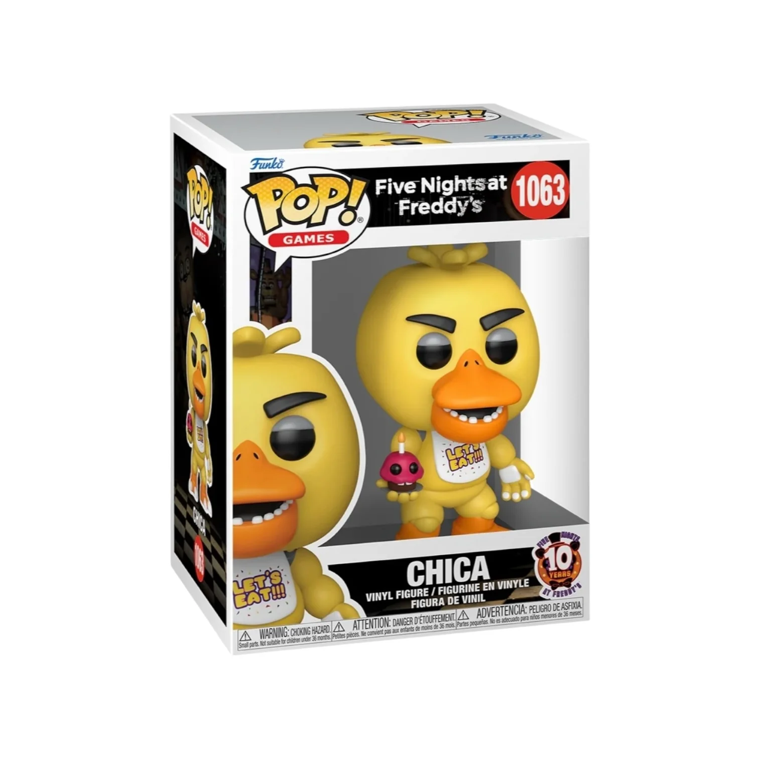 Chica with Cupcake #1063 Funko Pop - Five Nights at Freddy's