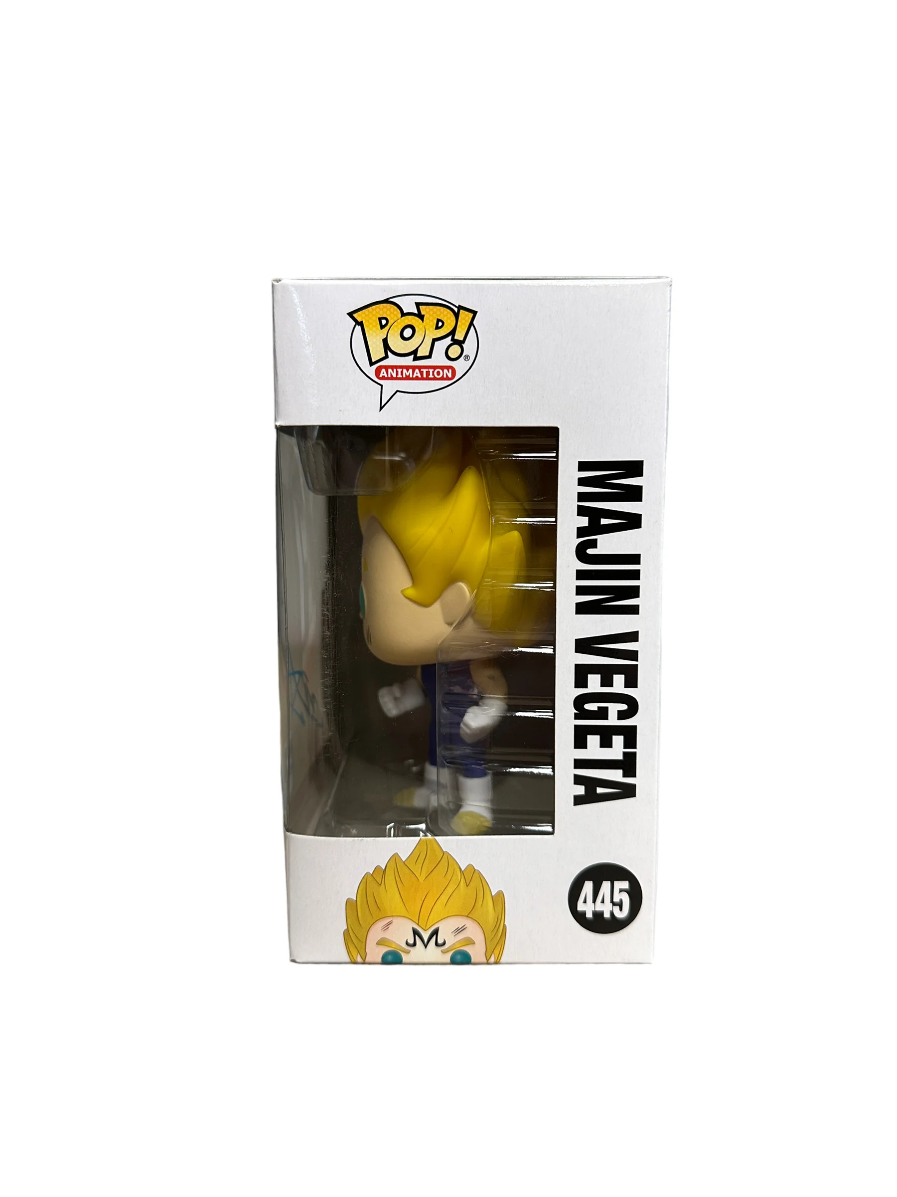 Christopher Sabat Signed Majin Vegeta #445 Funko Pop! - Dragon Ball Z - Over9000 Exclusive - Condition 9/10 - Image 3
