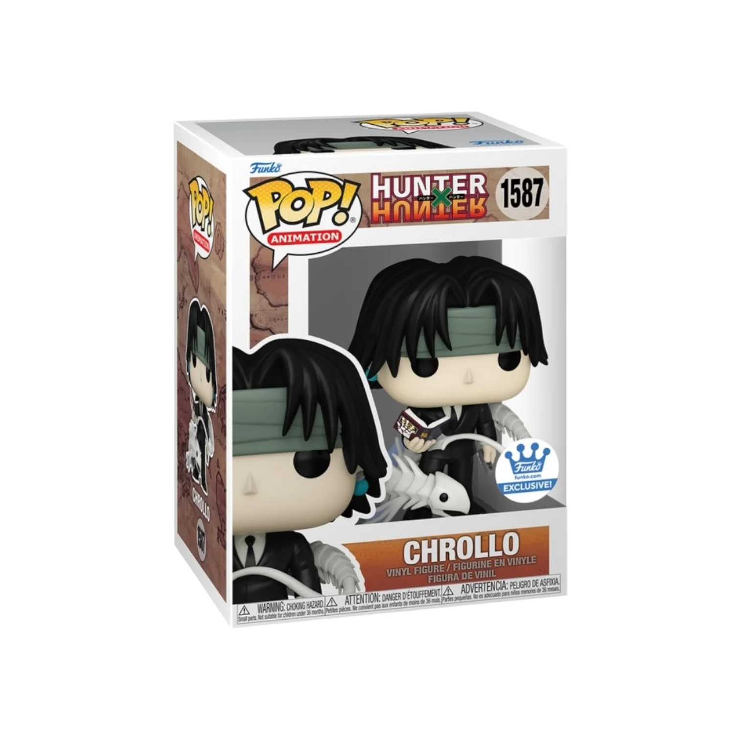 Chrollo #1587 Funko Pop! - Hunter x Hunter - Funko Shop Exclusive