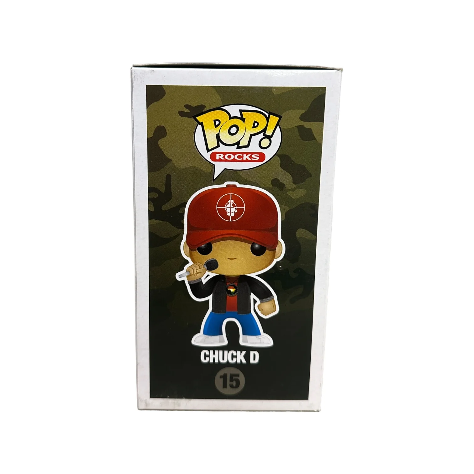 Chuck D #15 Funko Pop! - Public Enemy - 2011 Pop! - Condition 7/10 - Image 4