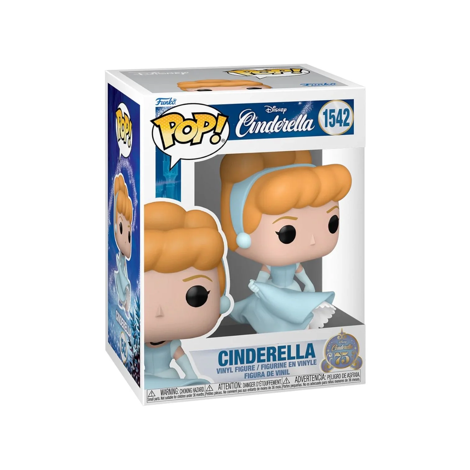 Cinderella #1542 Funko Pop - Cinderella 75th Anniversary