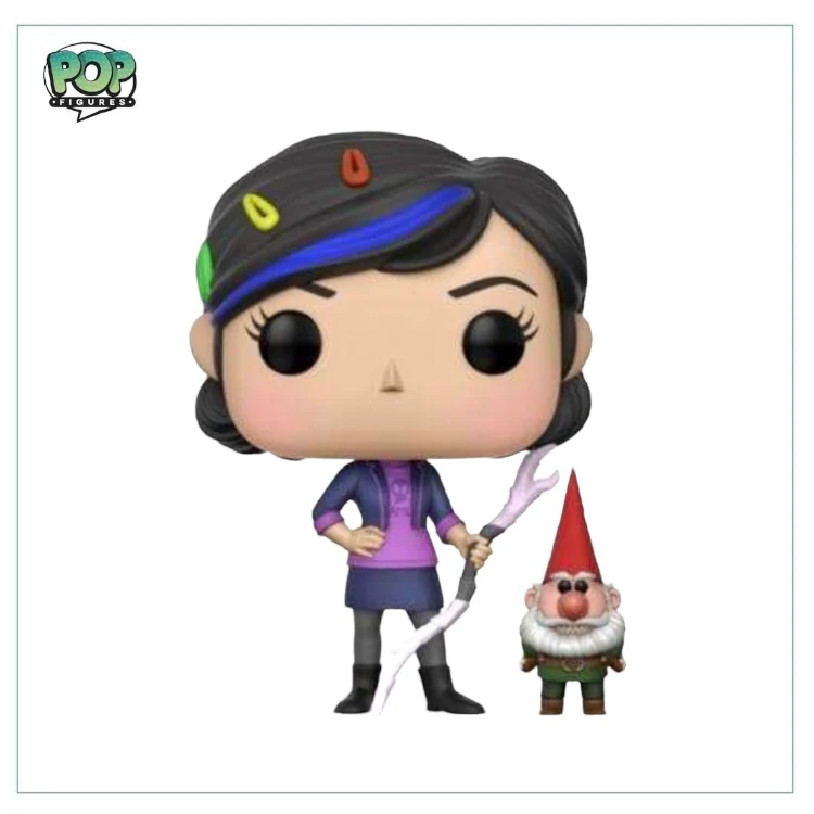 Claire with Gnome #468 Funko Pop! Dreamworks Trollhunters - Image 2