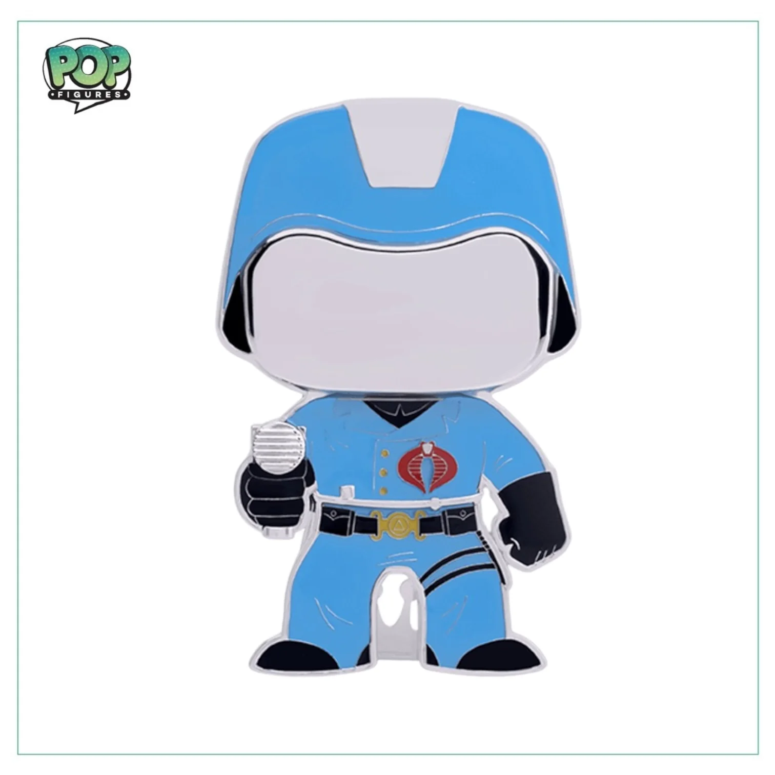 Cobra Commander #25 Funko Pop Enamel Pin - GI JOE - Image 2