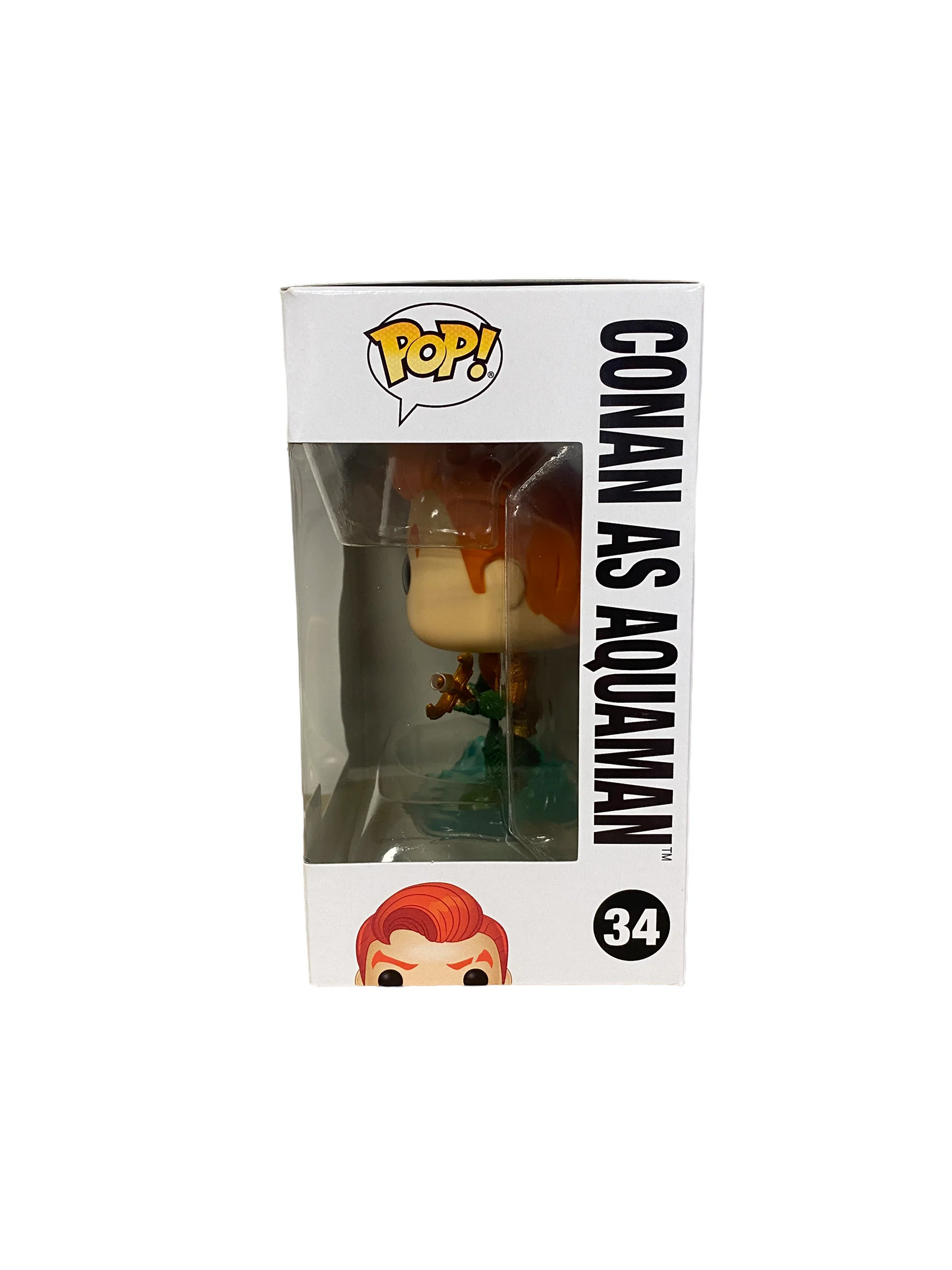 Conan as Aquaman #34 Funko Pop! - Conan - SDCC 2020 Team Coco Exclusive LE500 Pcs - Condition 8.5/10 - Image 2