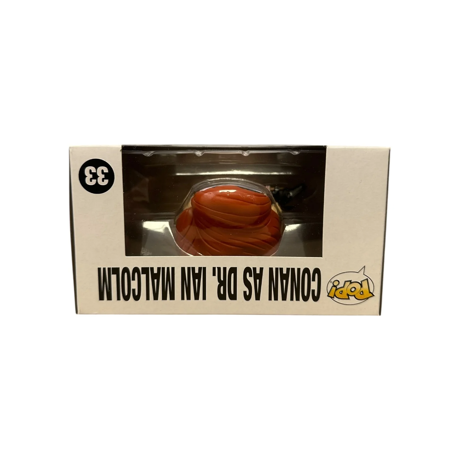 Conan as Dr. Ian Malcolm #33 Funko Pop! - Conan / Jurassic Park 25th Anniversary - Condition 9/10 - Image 6