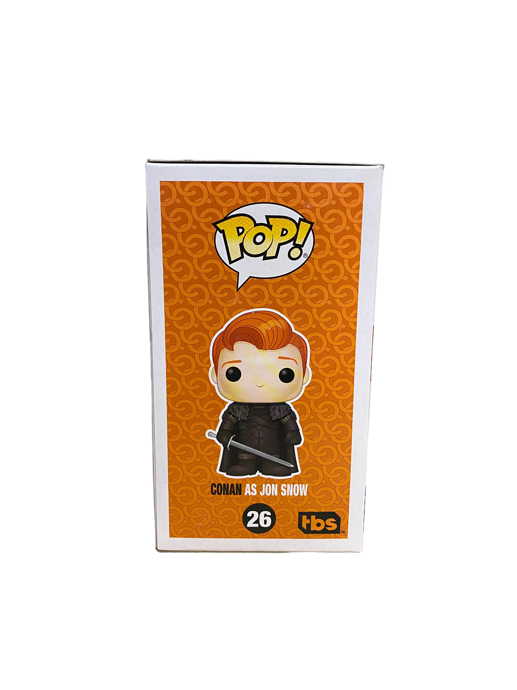 Conan As Jon Snow #26 Funko Pop! - Conan / Game Of Thrones - SDCC 2019 Exclusive - Condition 7.5/10 - Image 4