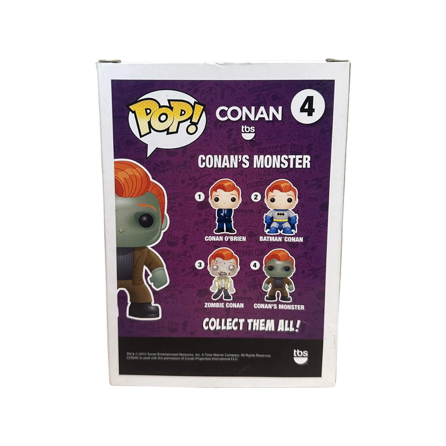 Conan's Monster #4 Funko Pop! - Conan - SDCC 2015 Exclusive - Condition 6.5/10 - Image 3