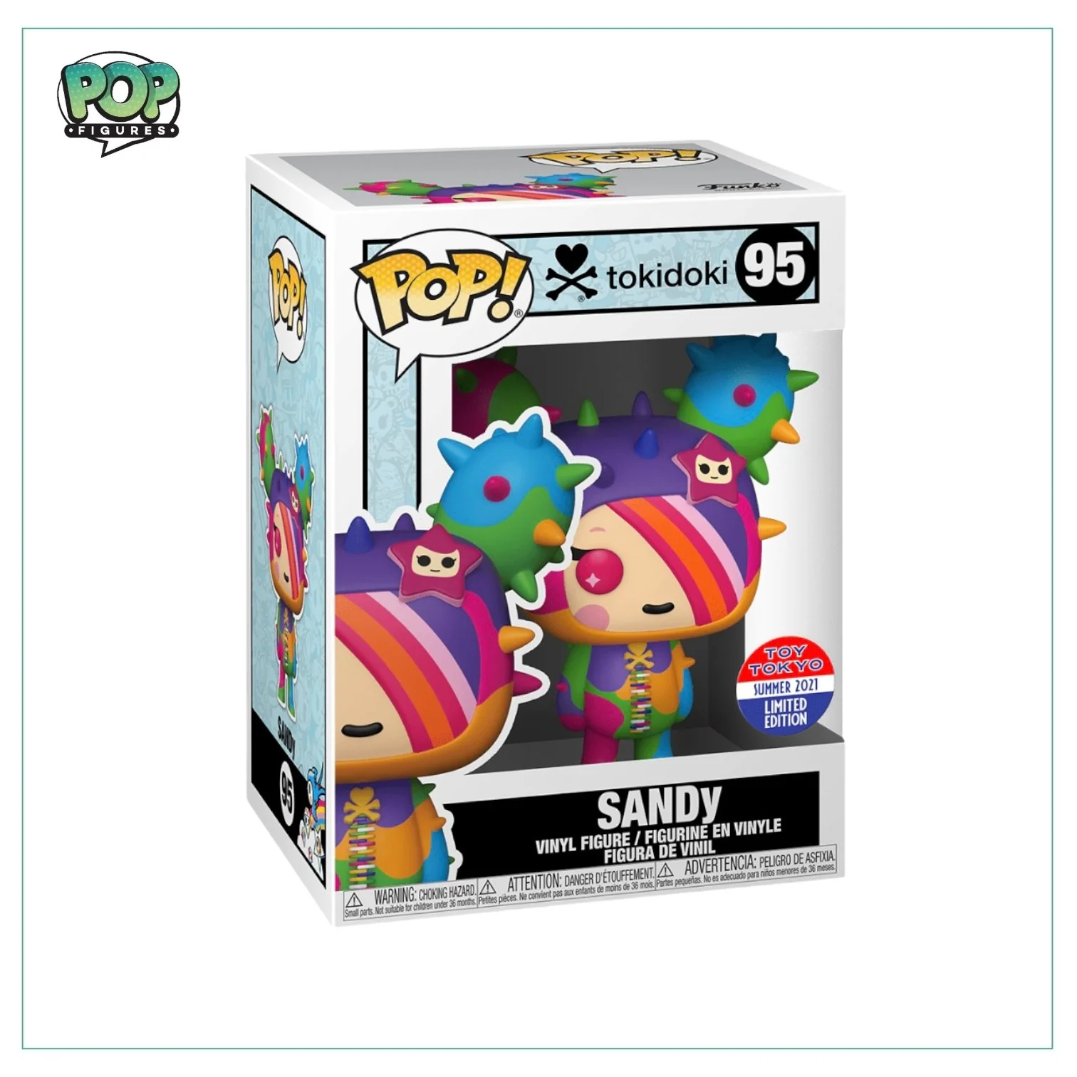 Sandy #95 Funko Pop! Natalie #1453 i - 2021 Virtual Funkon (Toy Tokyo)